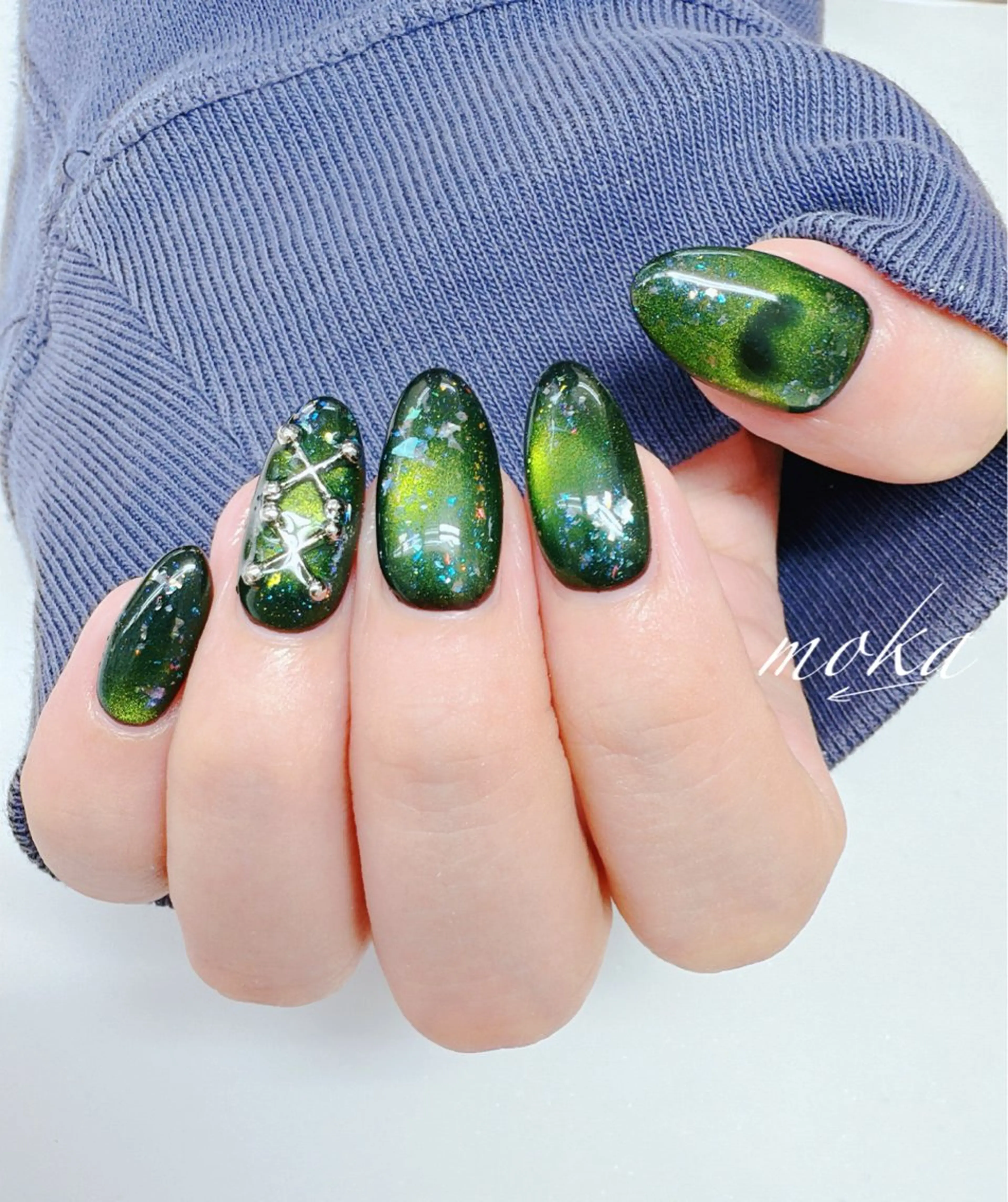 ネイル 胡蝶蘭レディースサロ ンNailMOKAのネイルデザイン