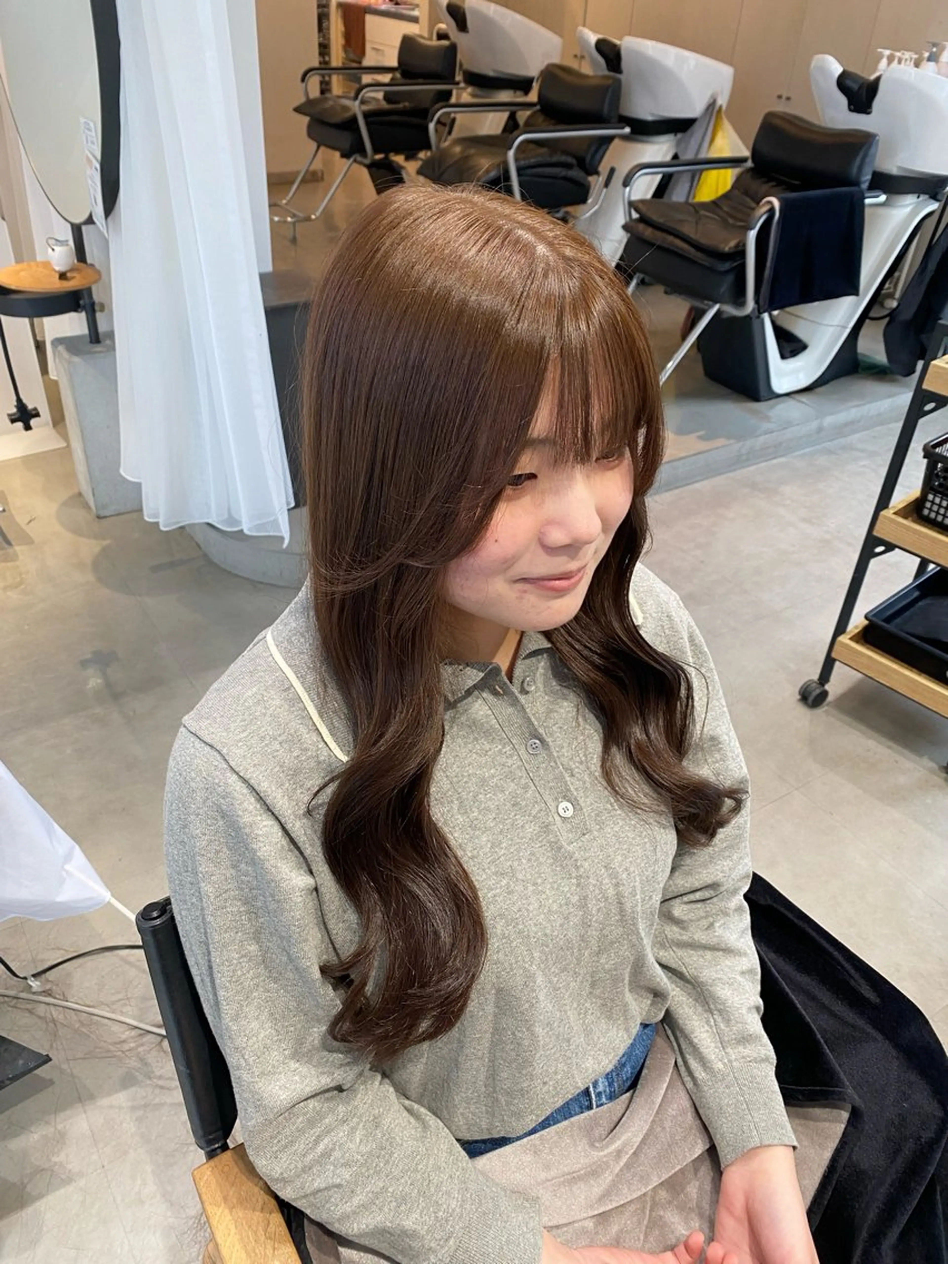 カット＋カラーの写真