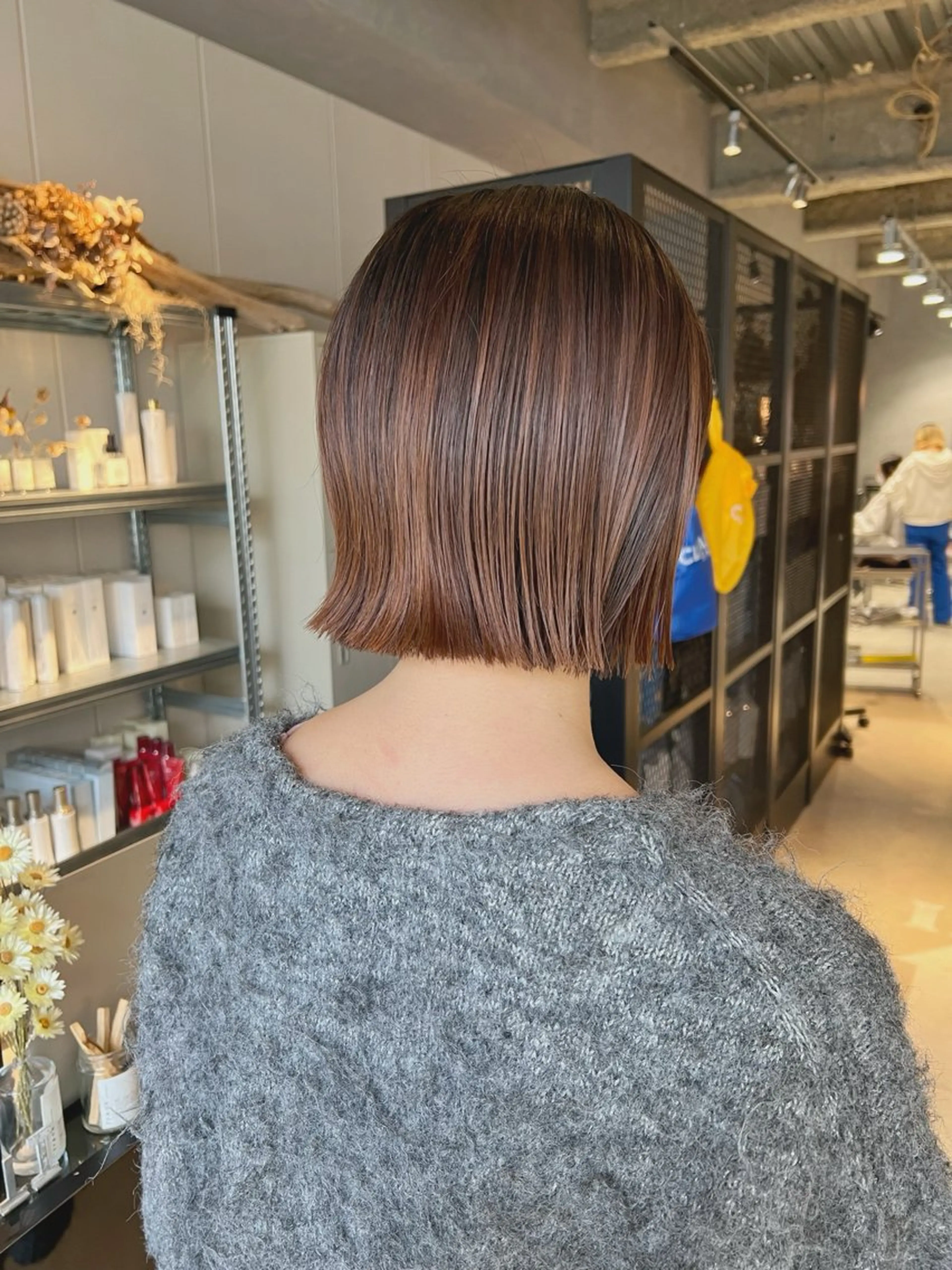 ミディアム カット 大澤 叶方のヘアスタイル