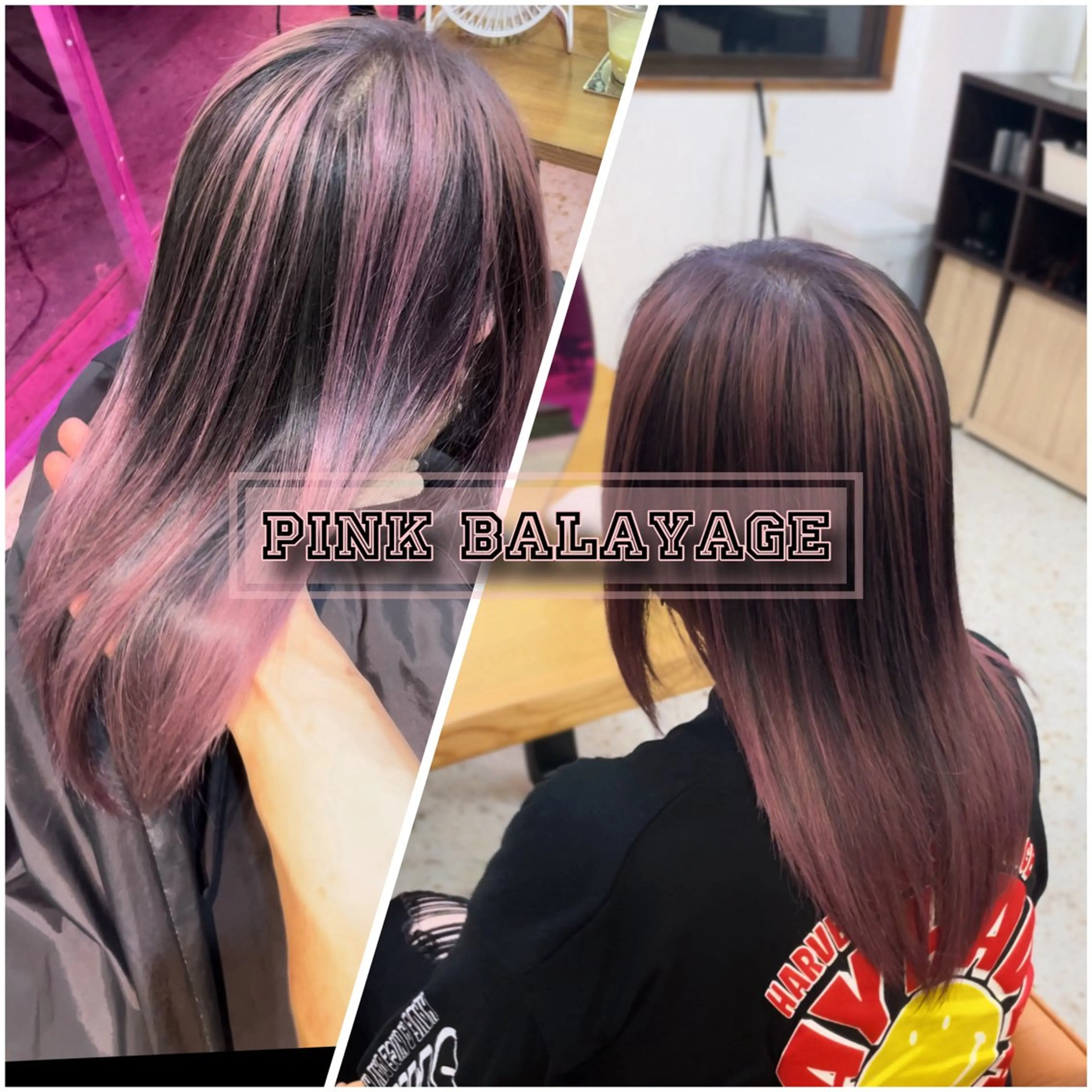 セミロング ヘアカラー 渡邉 怜のヘアスタイル