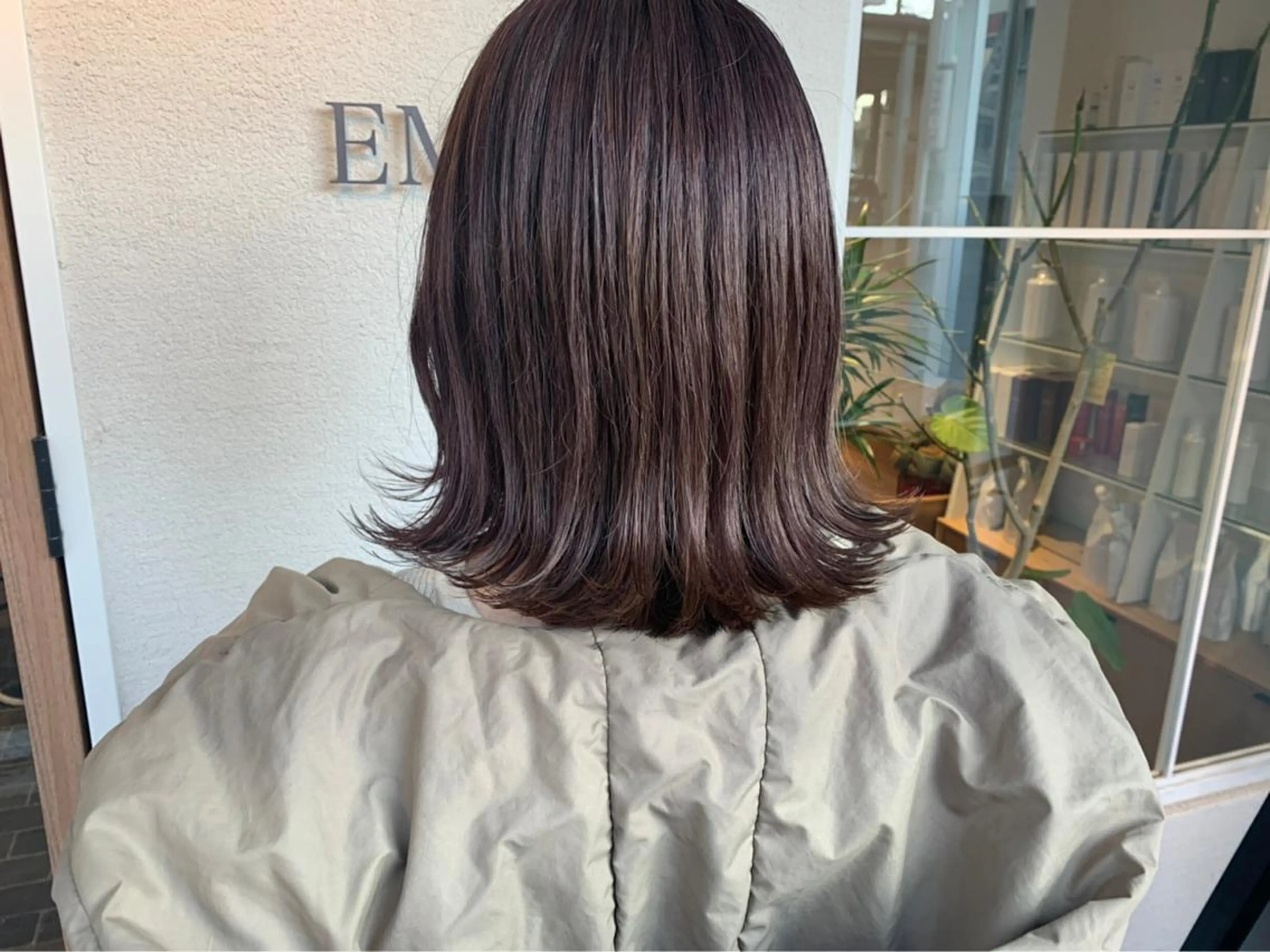 ミディアム カラー いまじゅく あおいのヘアスタイル