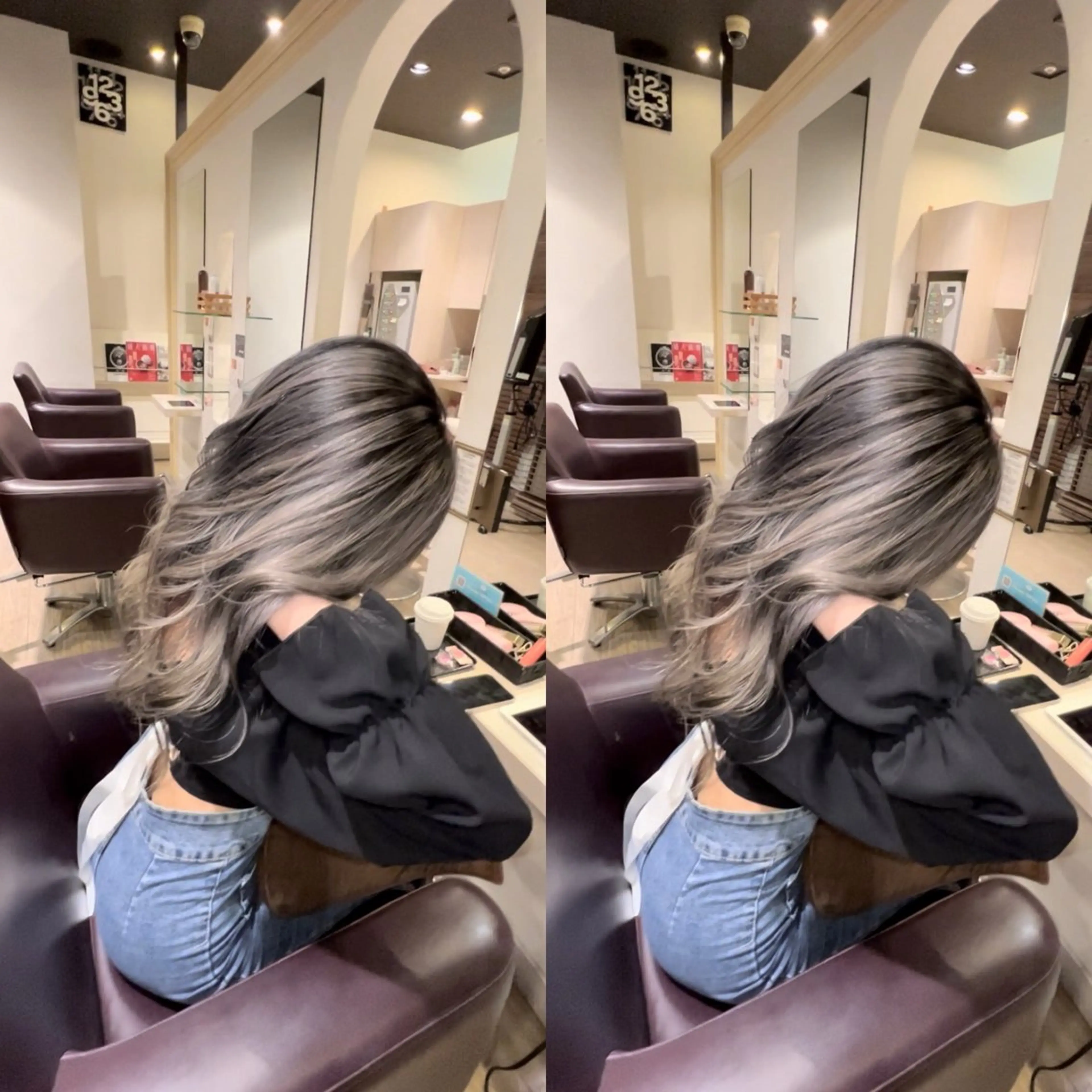 セミロング カラー ヘアカラー hair &eye LAWE.店長のヘアスタイル