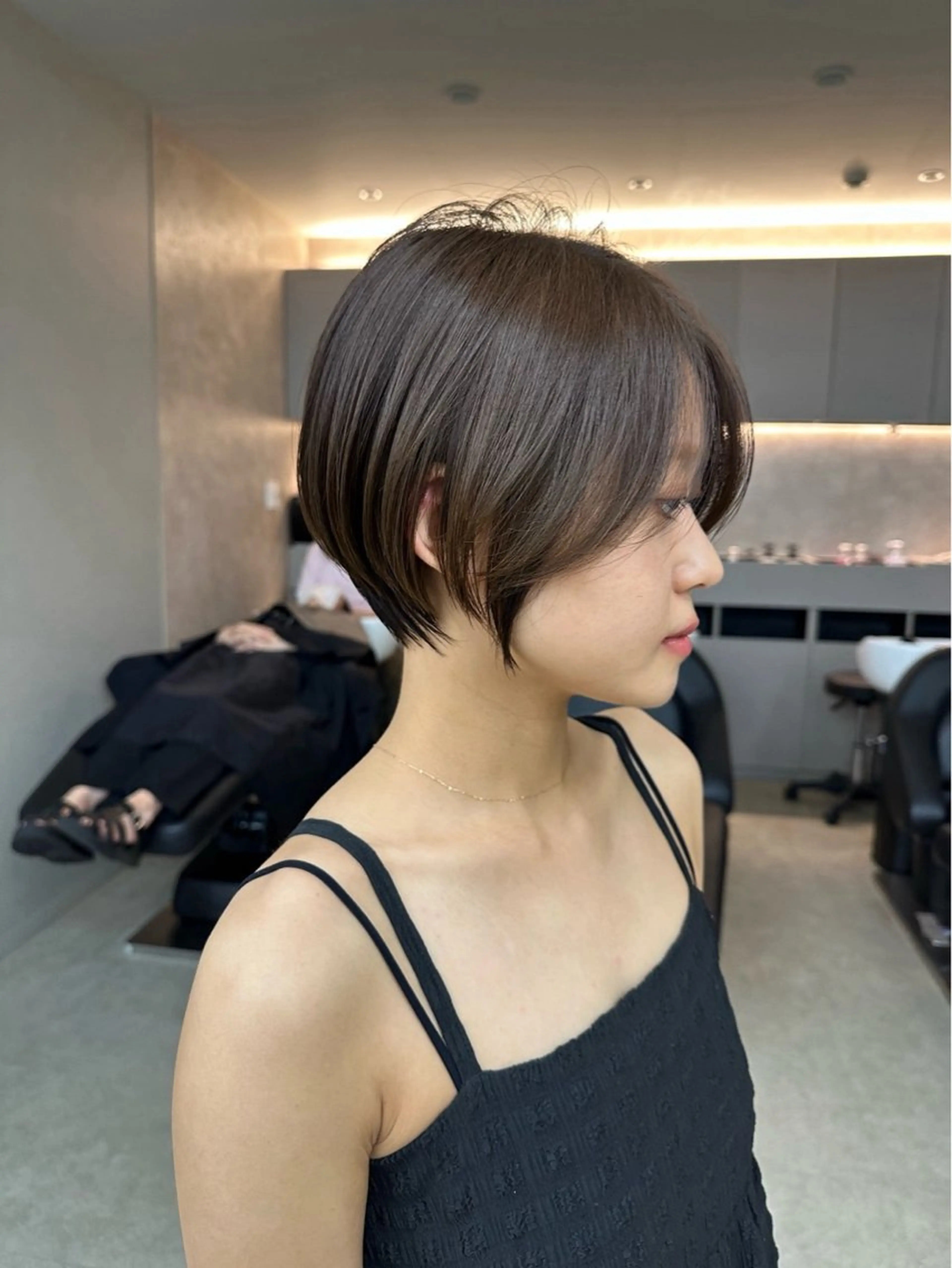 ショート 濱岸 蓮央のヘアスタイル