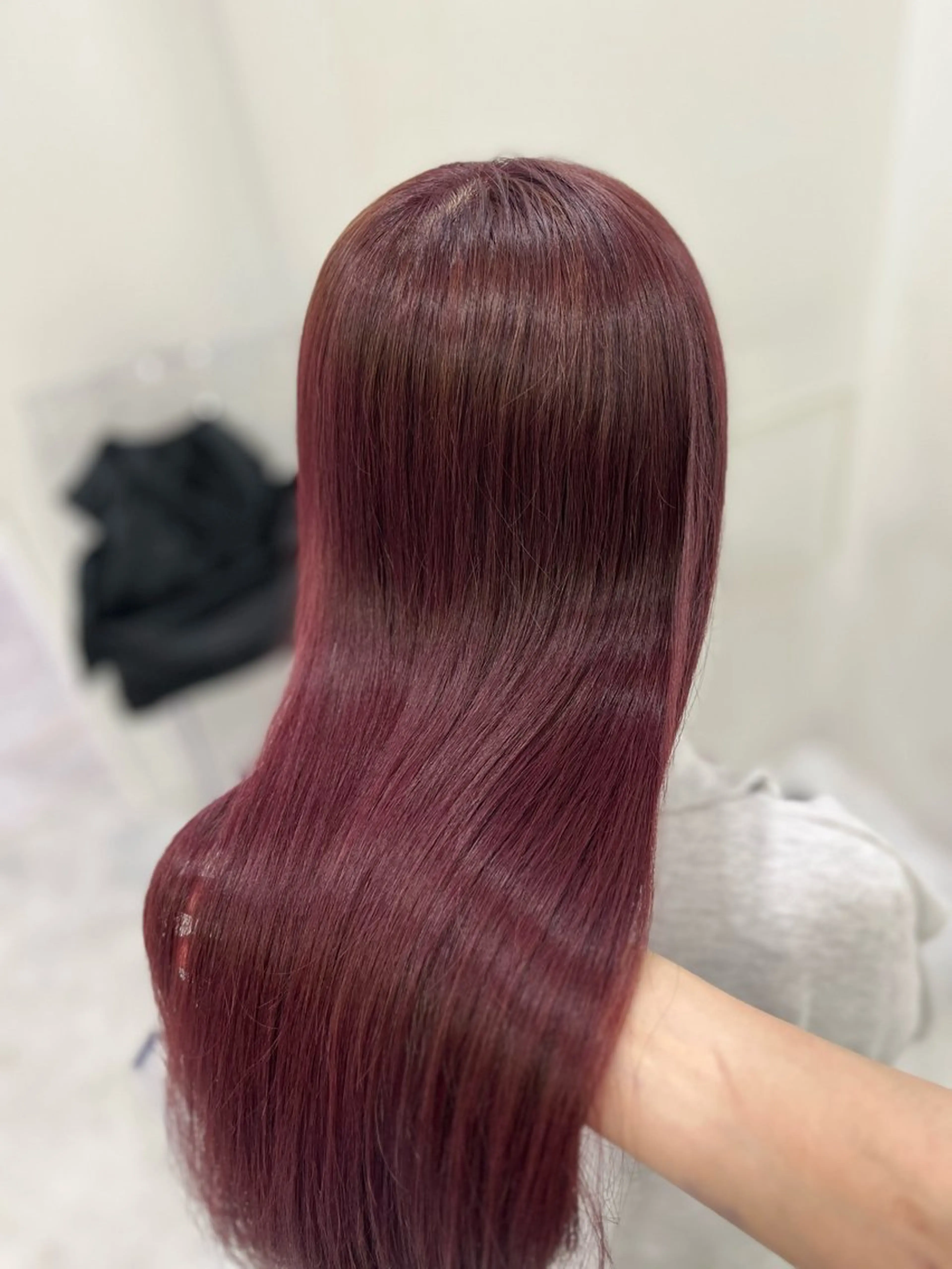 ロング カラー ガーリー♡女の子っぽ ヘア♡ピンクカラー♡のヘアスタイル