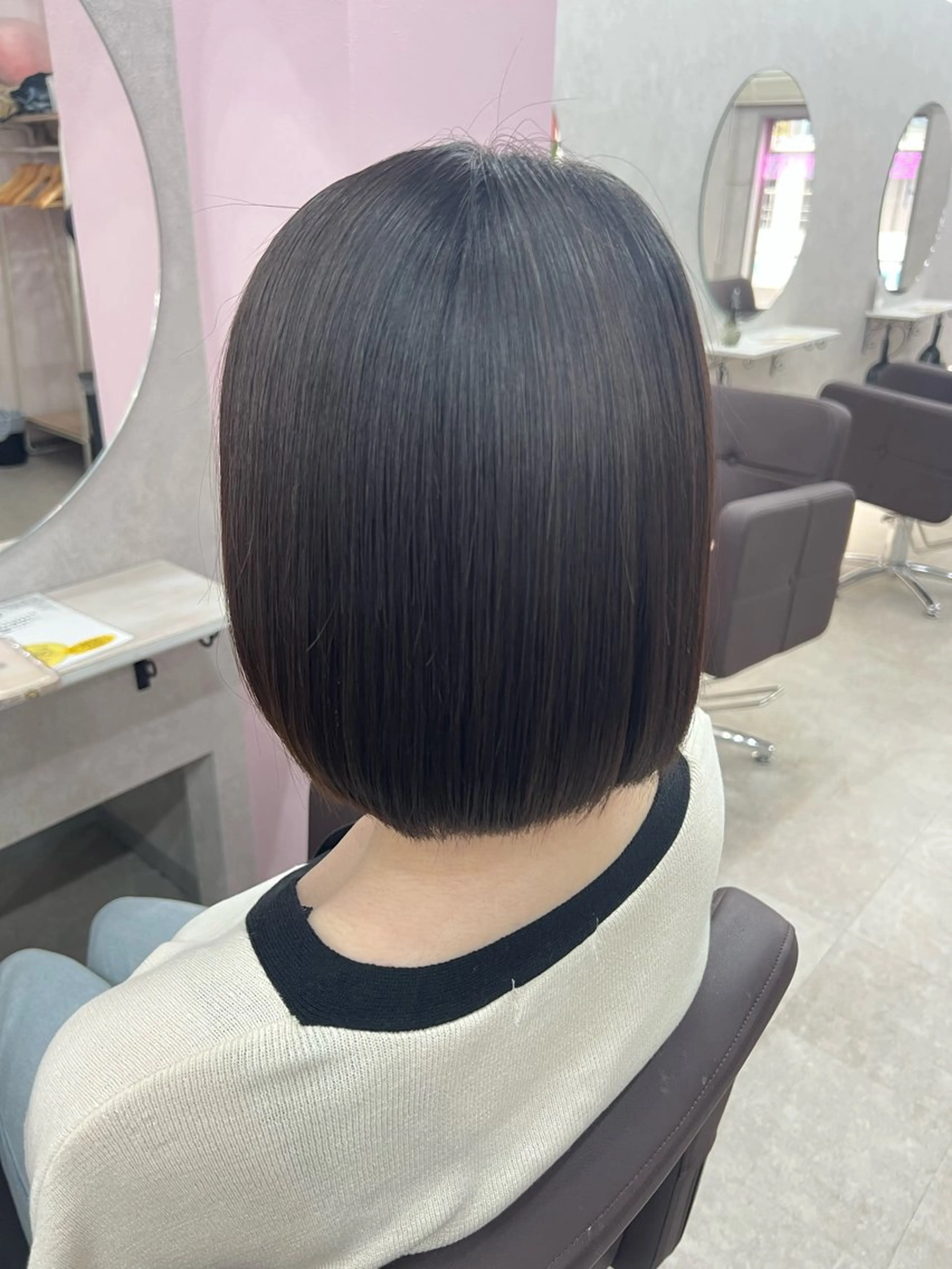 ミディアム 山崎 まな🦋🫧のヘアスタイル