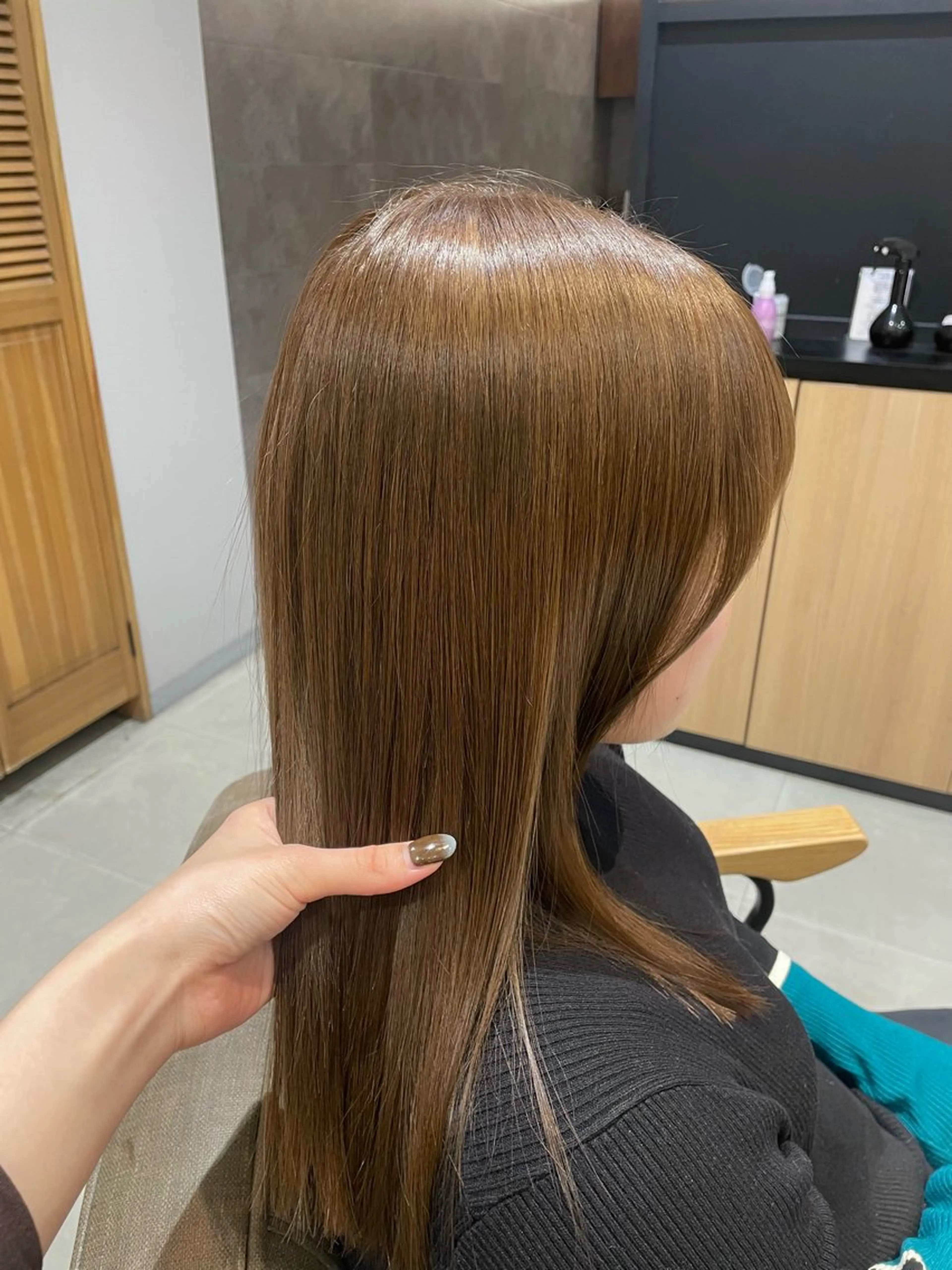 カット+カラー（ブリーチなし）の写真