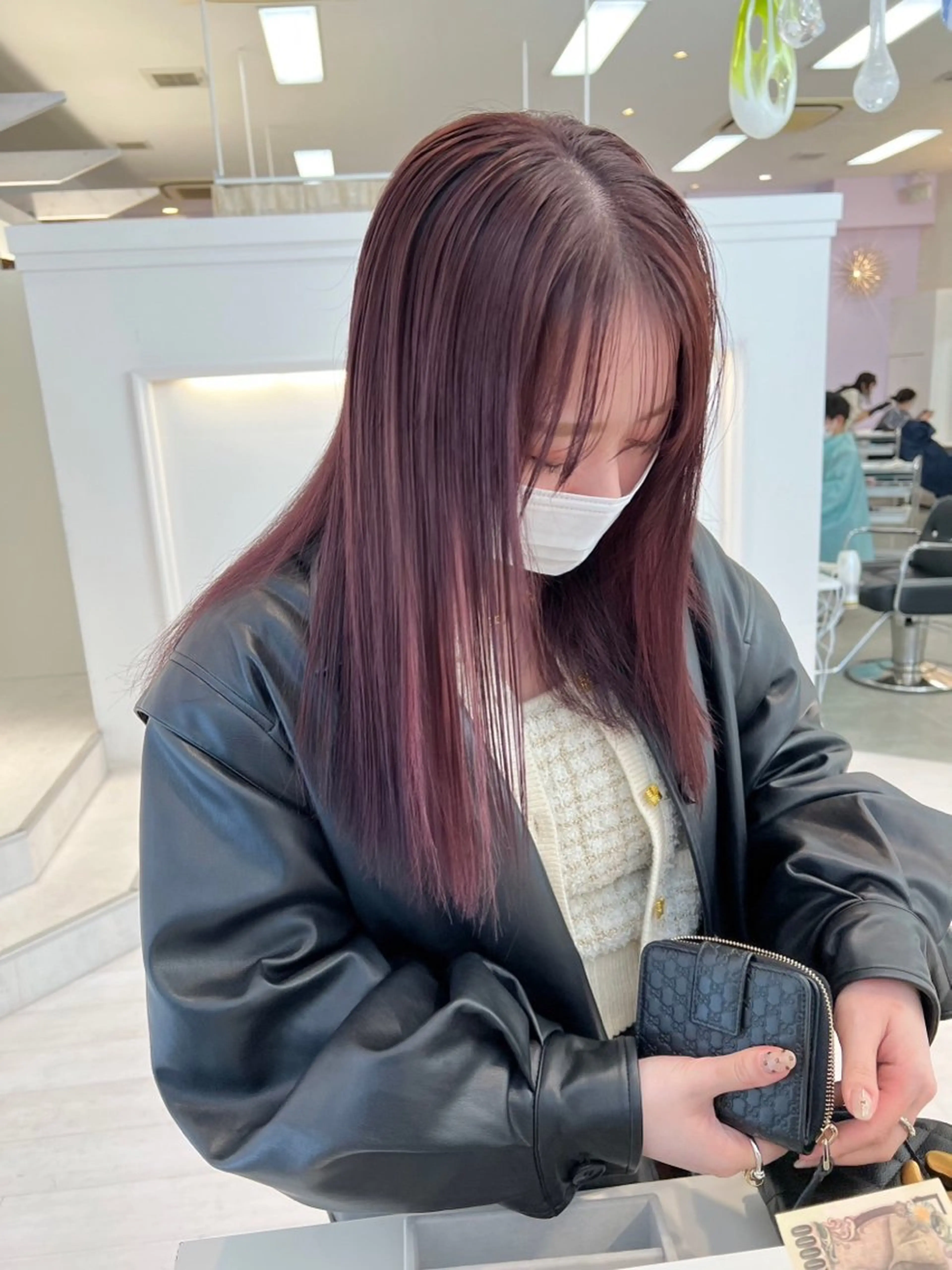 ロング カラー ヘアカラー トリートメント ♡ParveMix NANO♡のヘアスタイル