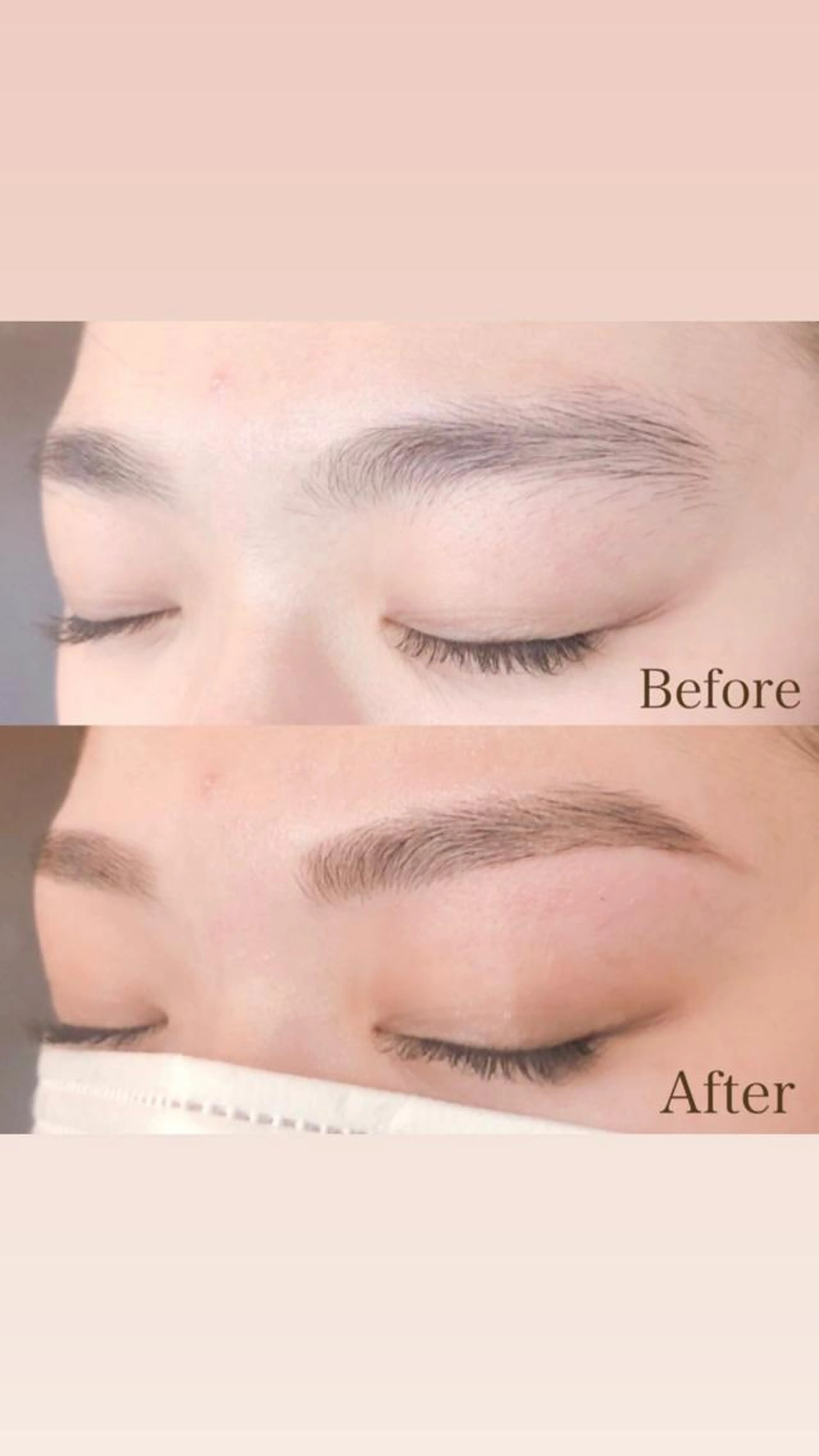 ㊗️12.1月特別メニュー㊗️大人気❣️【美眉スタイリング+に合わせカット】ヘアとアイブロウを一度に整えませんか?の写真