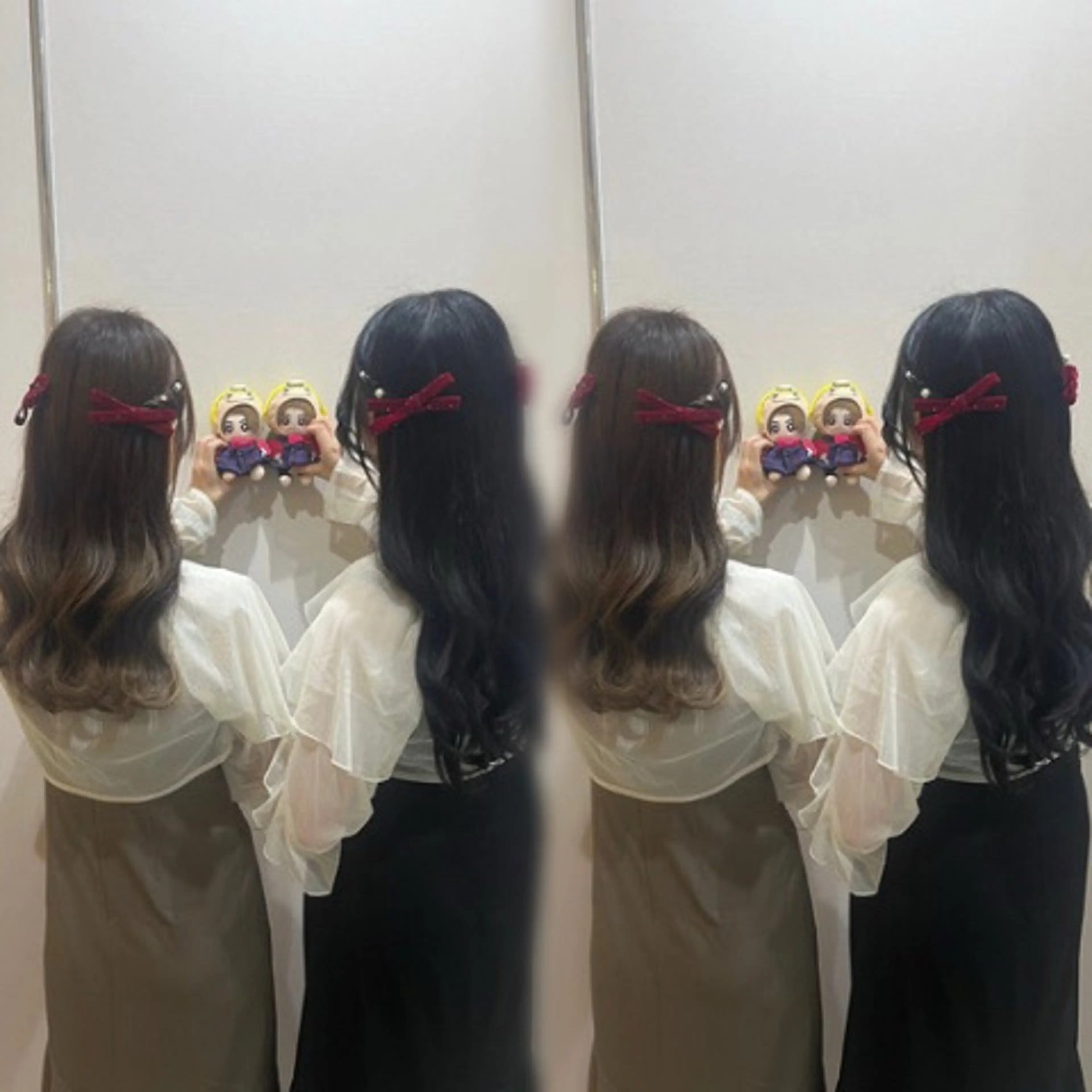 ヘアアレンジ 🫧艶カラー特化🫧 セット/mona🩵のヘアスタイル