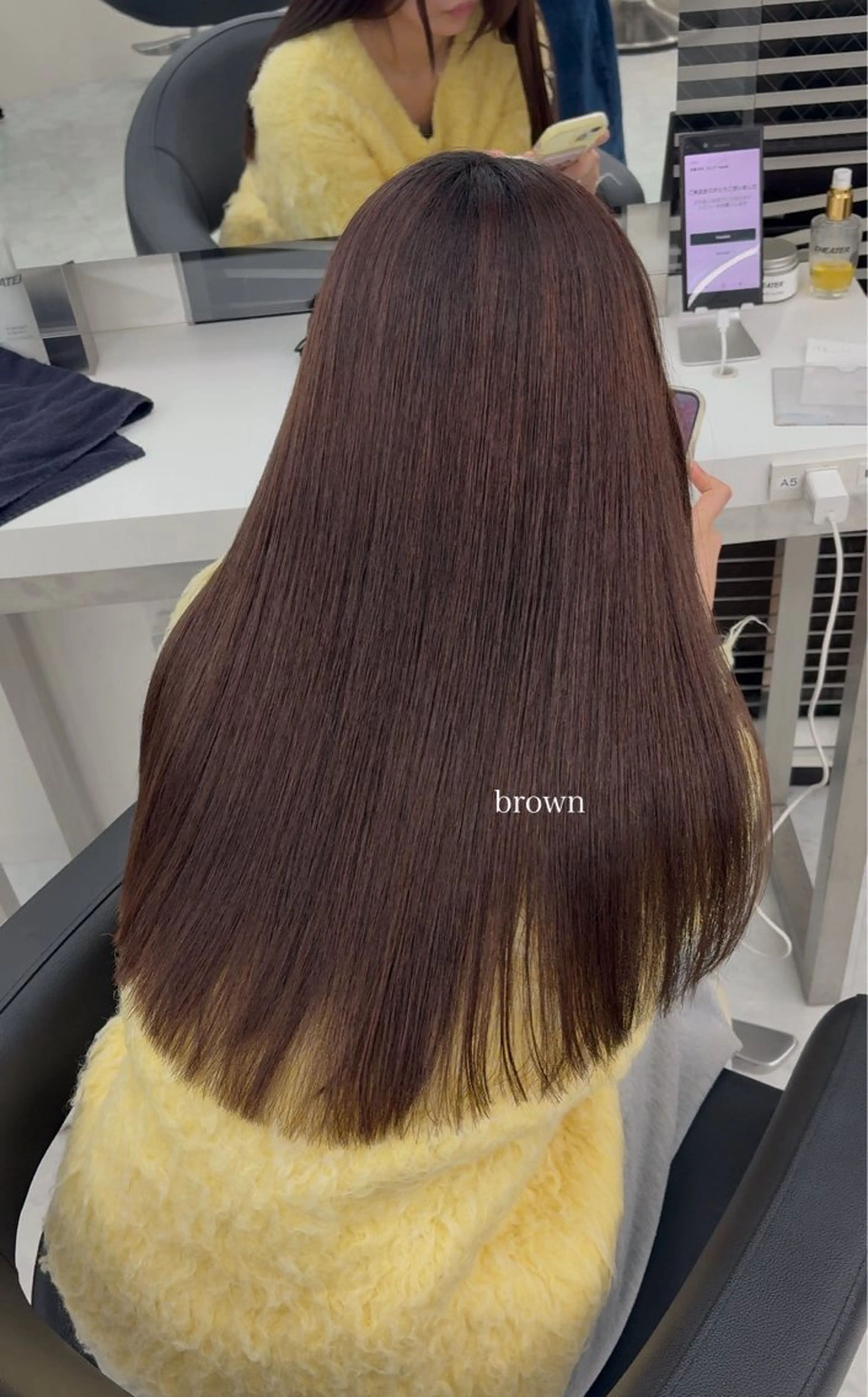 ロング カラー カット 縮毛矯正 トリートメント ♦️韓国トレンド暖色 🫗kazuki♦️のヘアスタイル