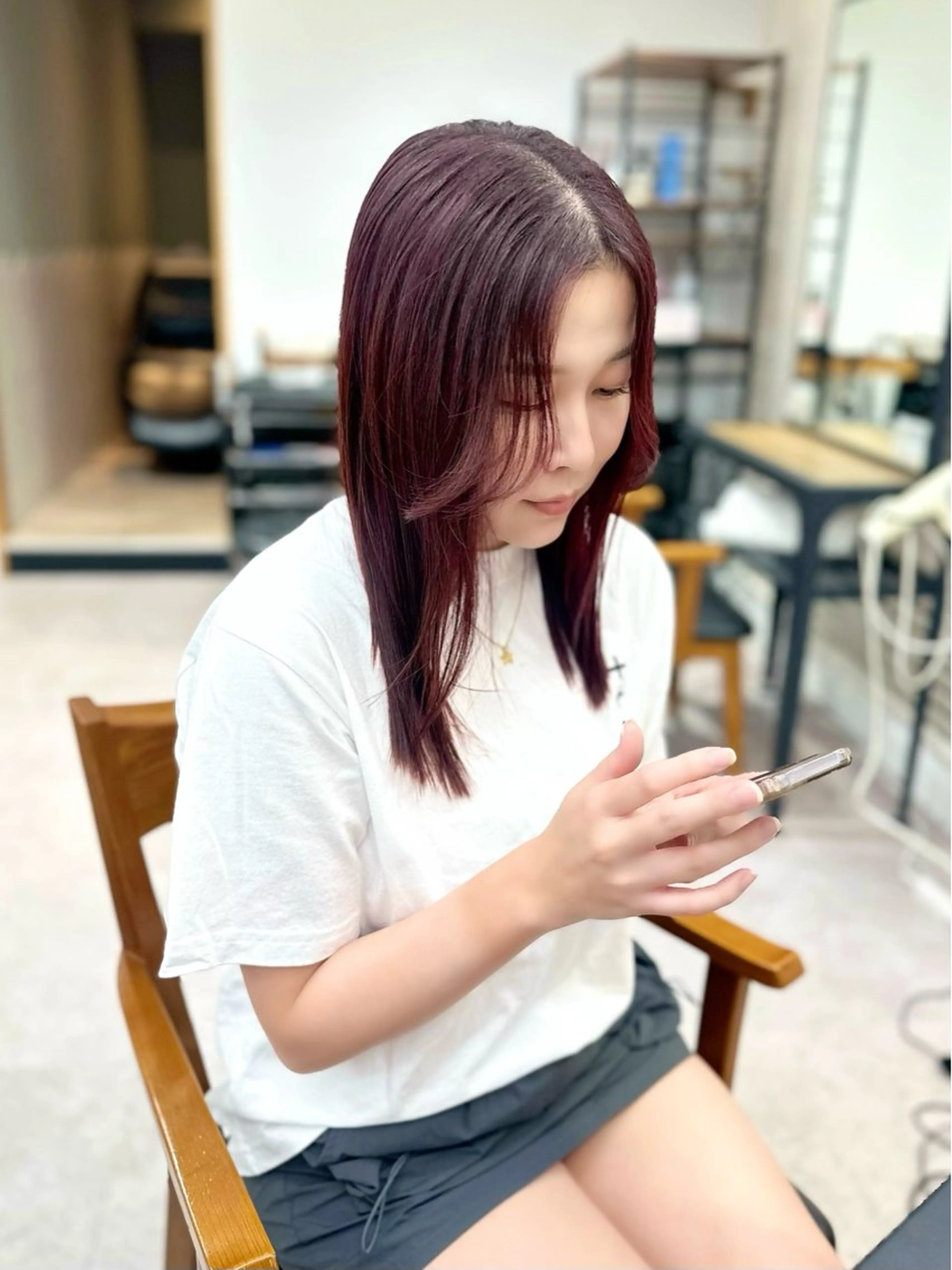 【✨全員✨】カット＋ブリーチなしのダブルカラー💓🫧¥19500の写真