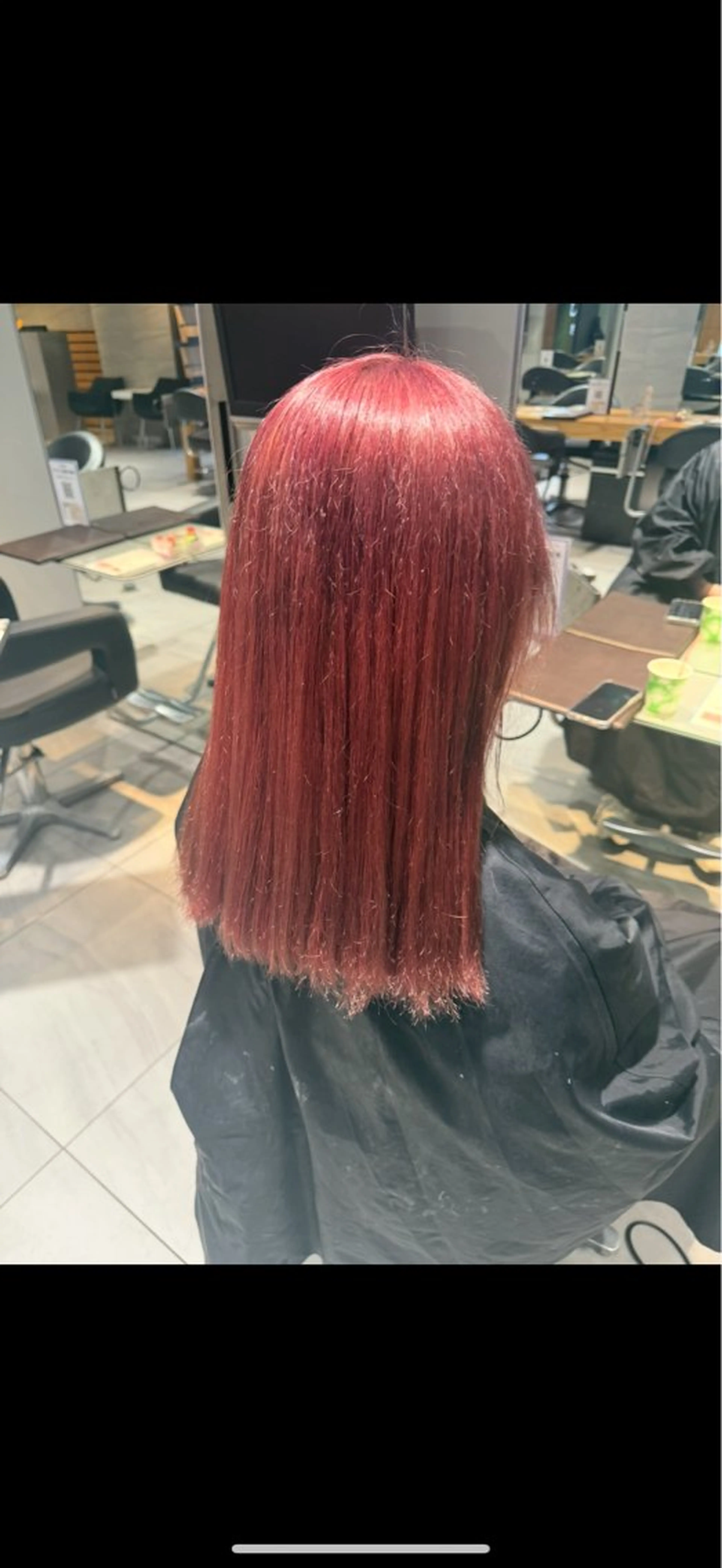 セミロング カラー ヘアカラー lupi大阪店 Natsumi🎀のヘアスタイル