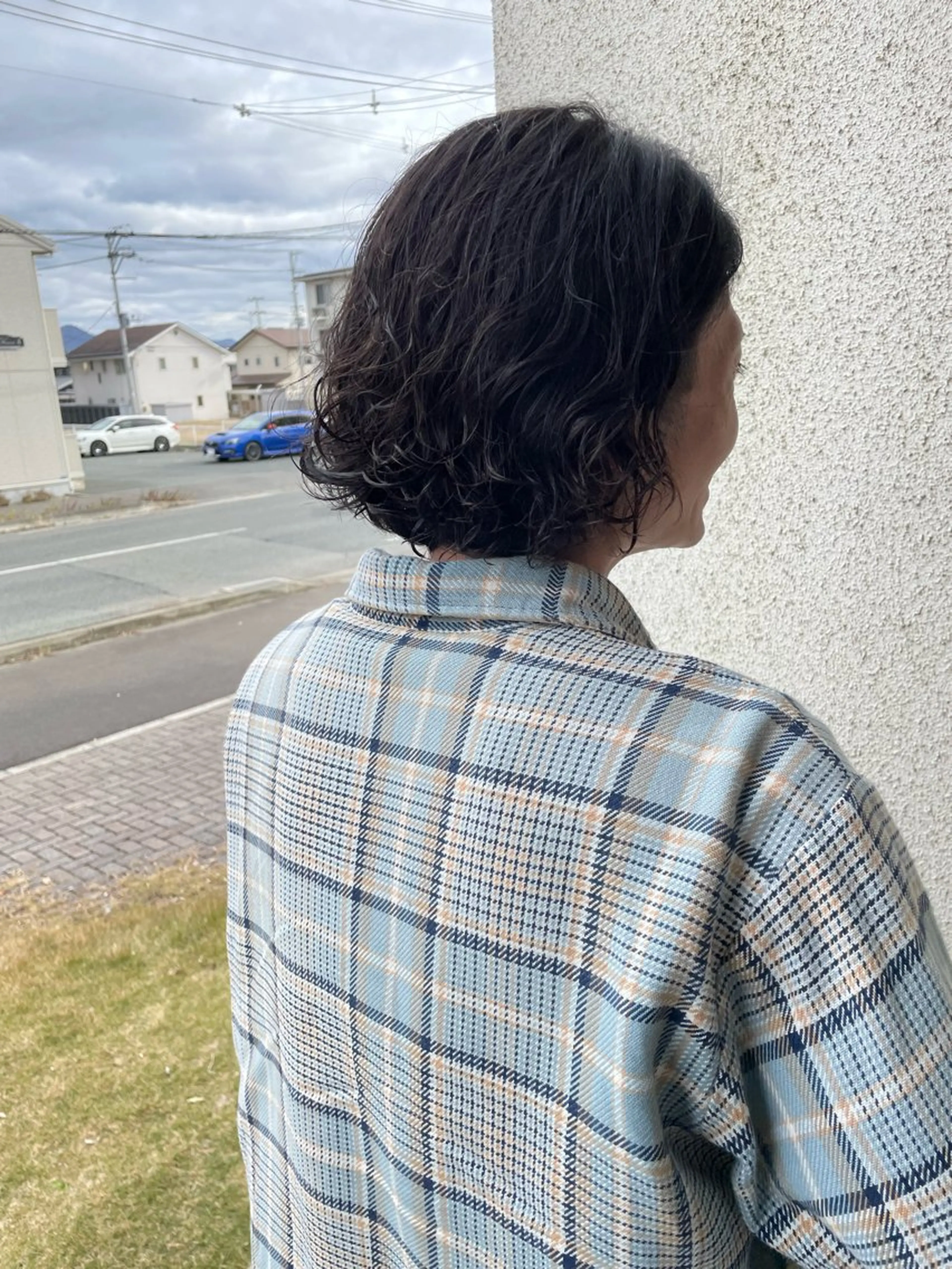 ショート ボブ 藤村 翔充のヘアスタイル