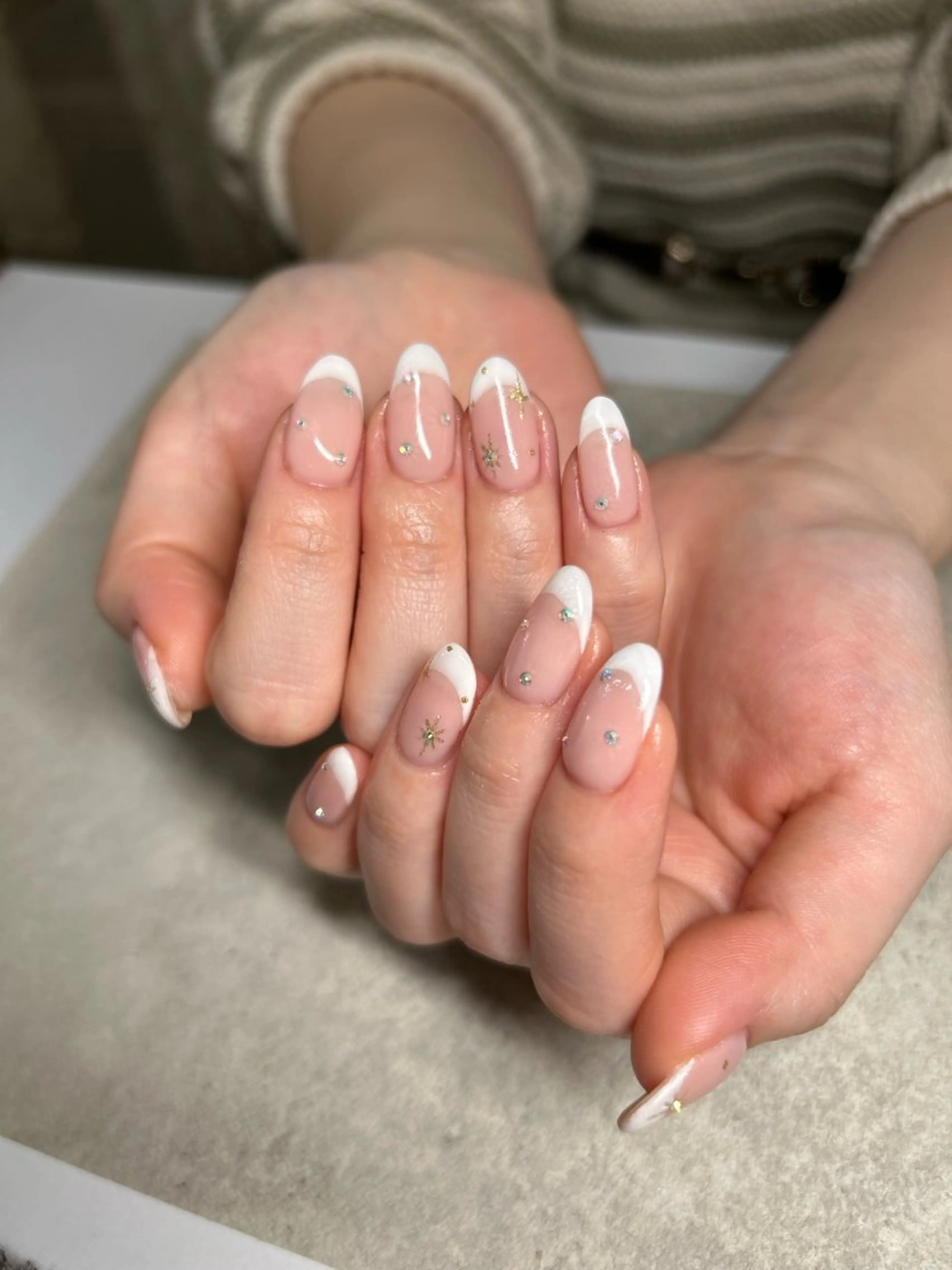 ネイル アートネイル キラキラネイル Tink札幌駅前店 aizawa.のネイルデザイン