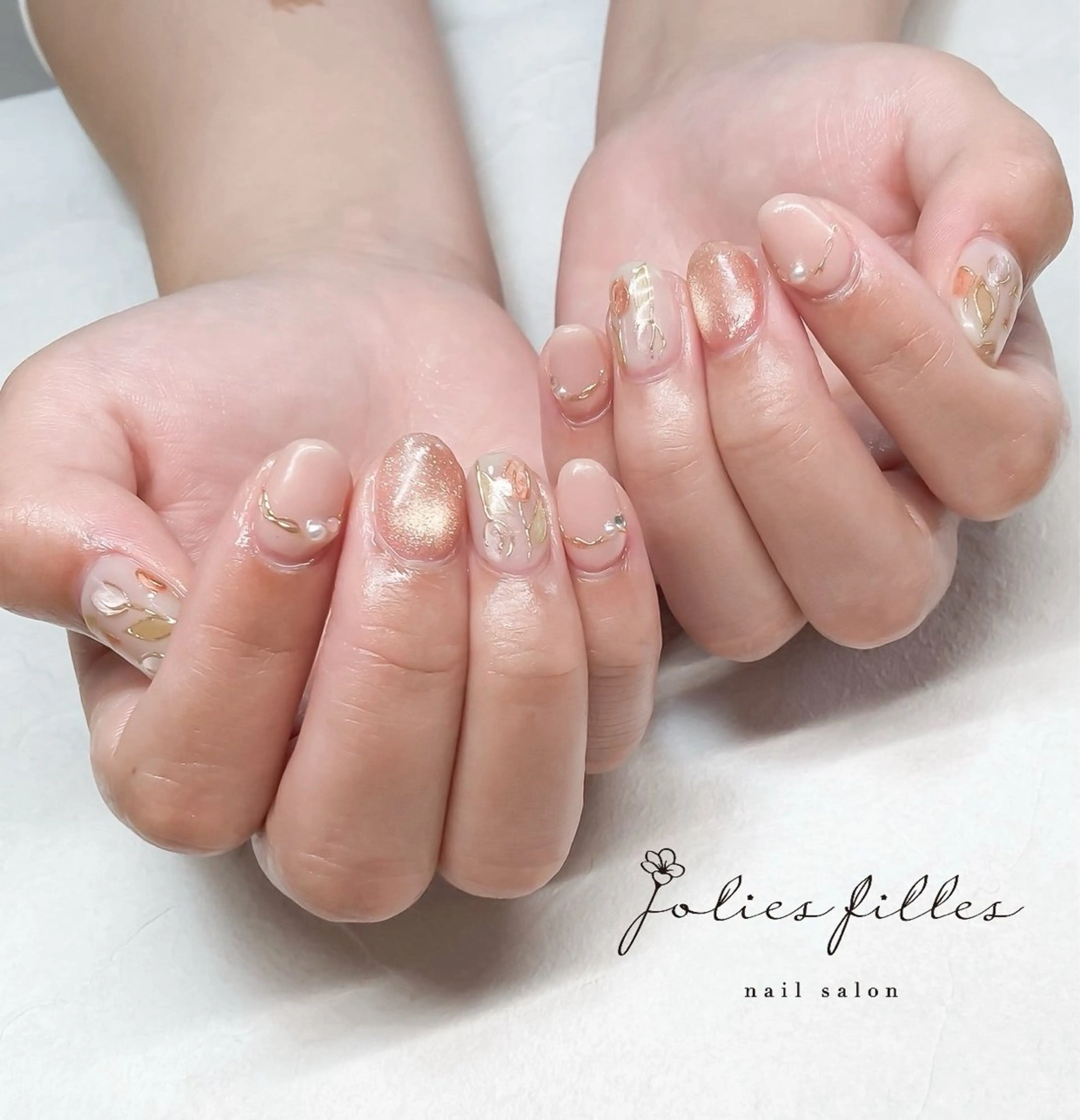 ネイル ハンドネイル ジョリフィーユ 中出のネイルデザイン