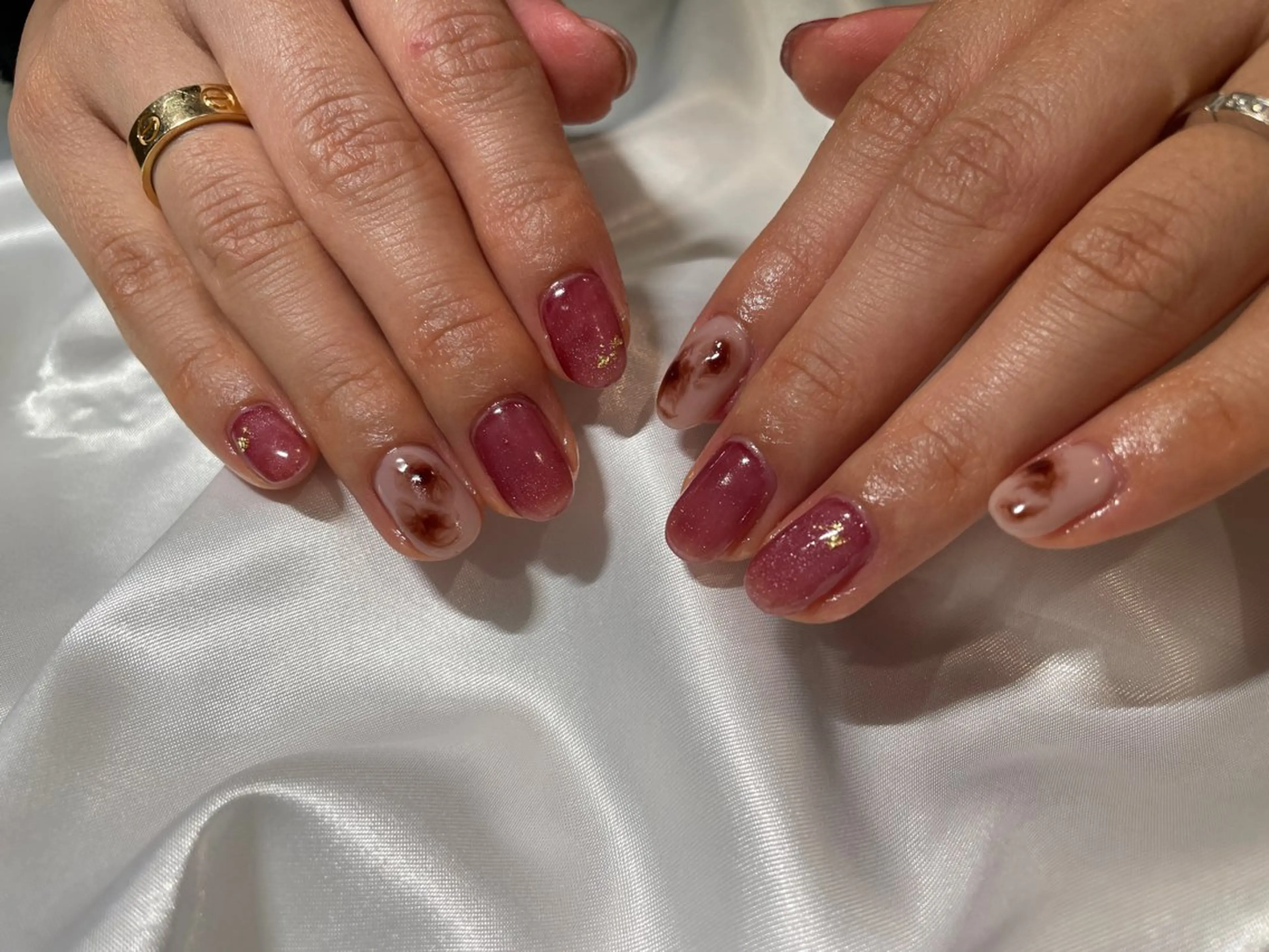 ネイル マグネットネイル ハンドネイル ROPE nail ロペネイルのネイルデザイン