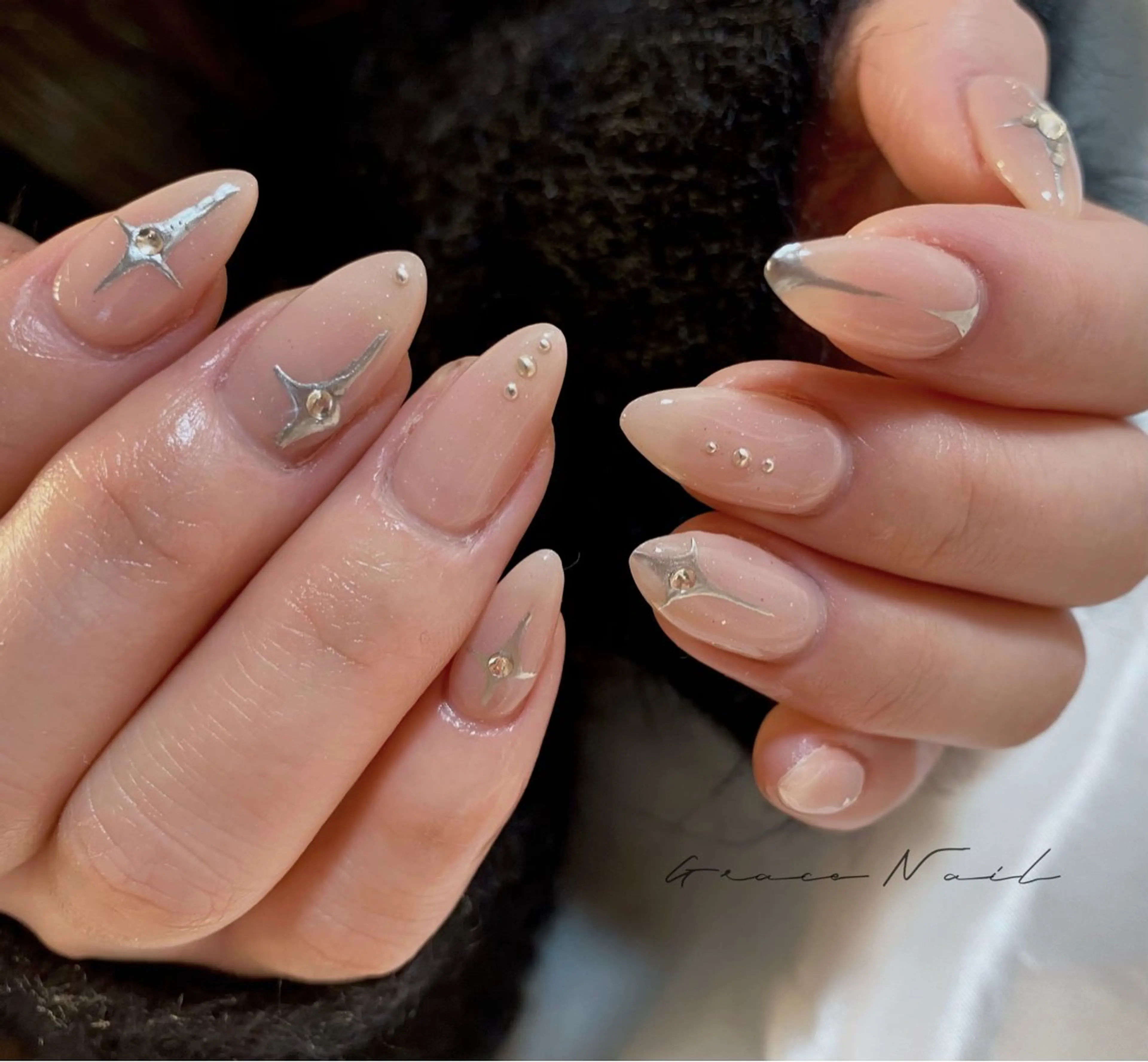 ネイル ハンドネイル ☆*｡Grace Nail｡*☆のネイルデザイン