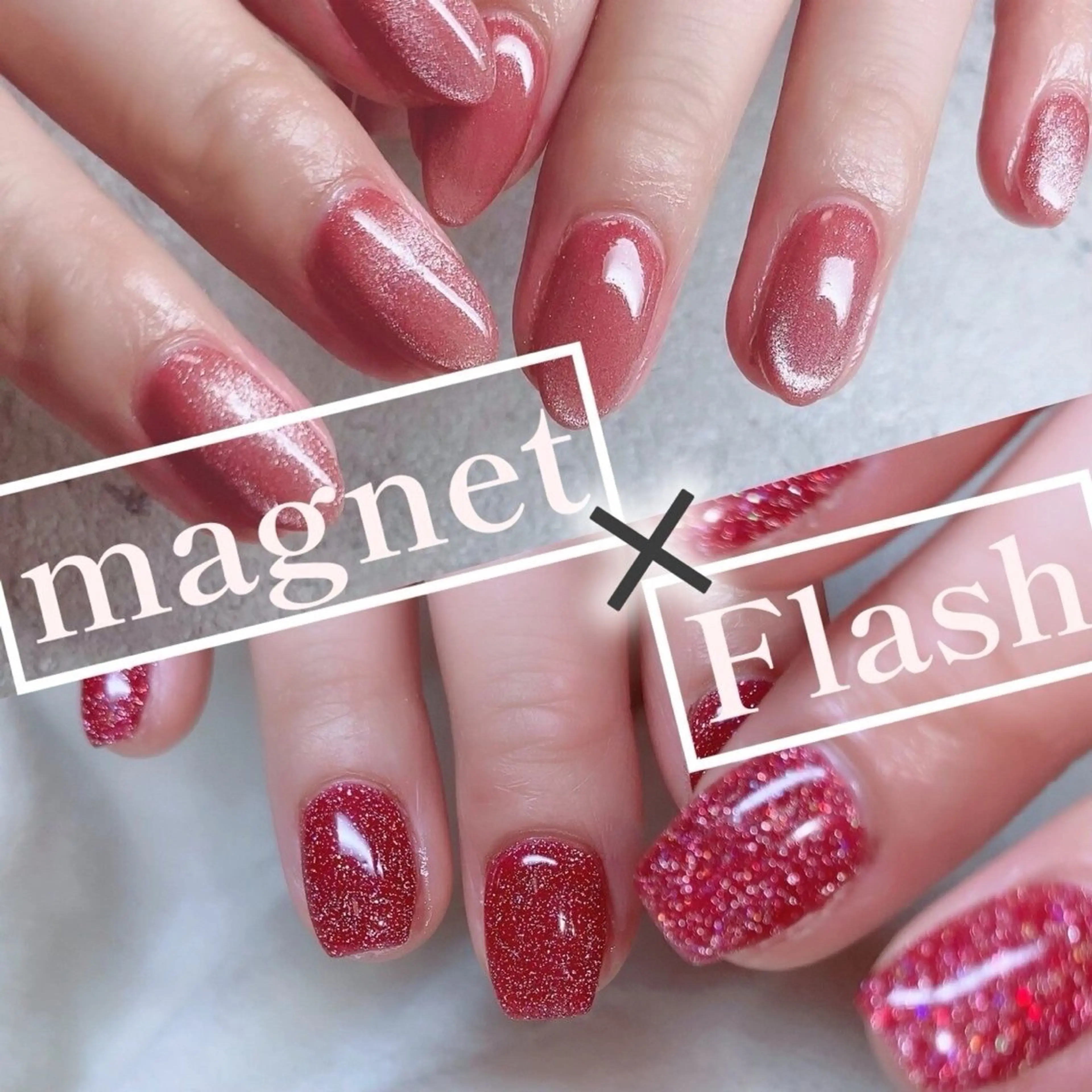 種類豊富‼️🌸マグネットネイルワンカラー💅🏻新規off無料の写真