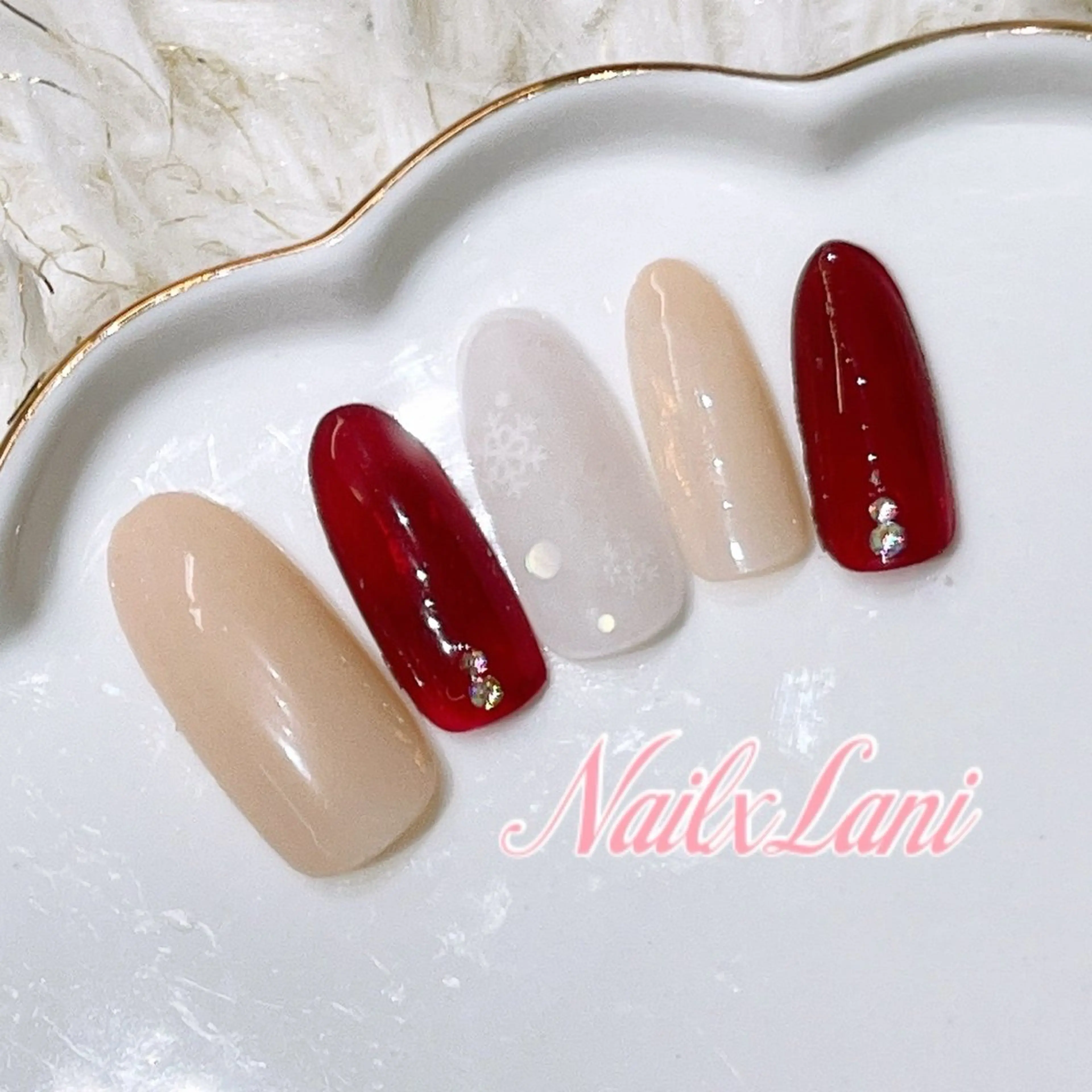 ネイル フットネイル ジェルネイル マグネットネイル パラジェル 練馬駅近ネイルラニ 不細工爪90分で美爪のネイルデザイン