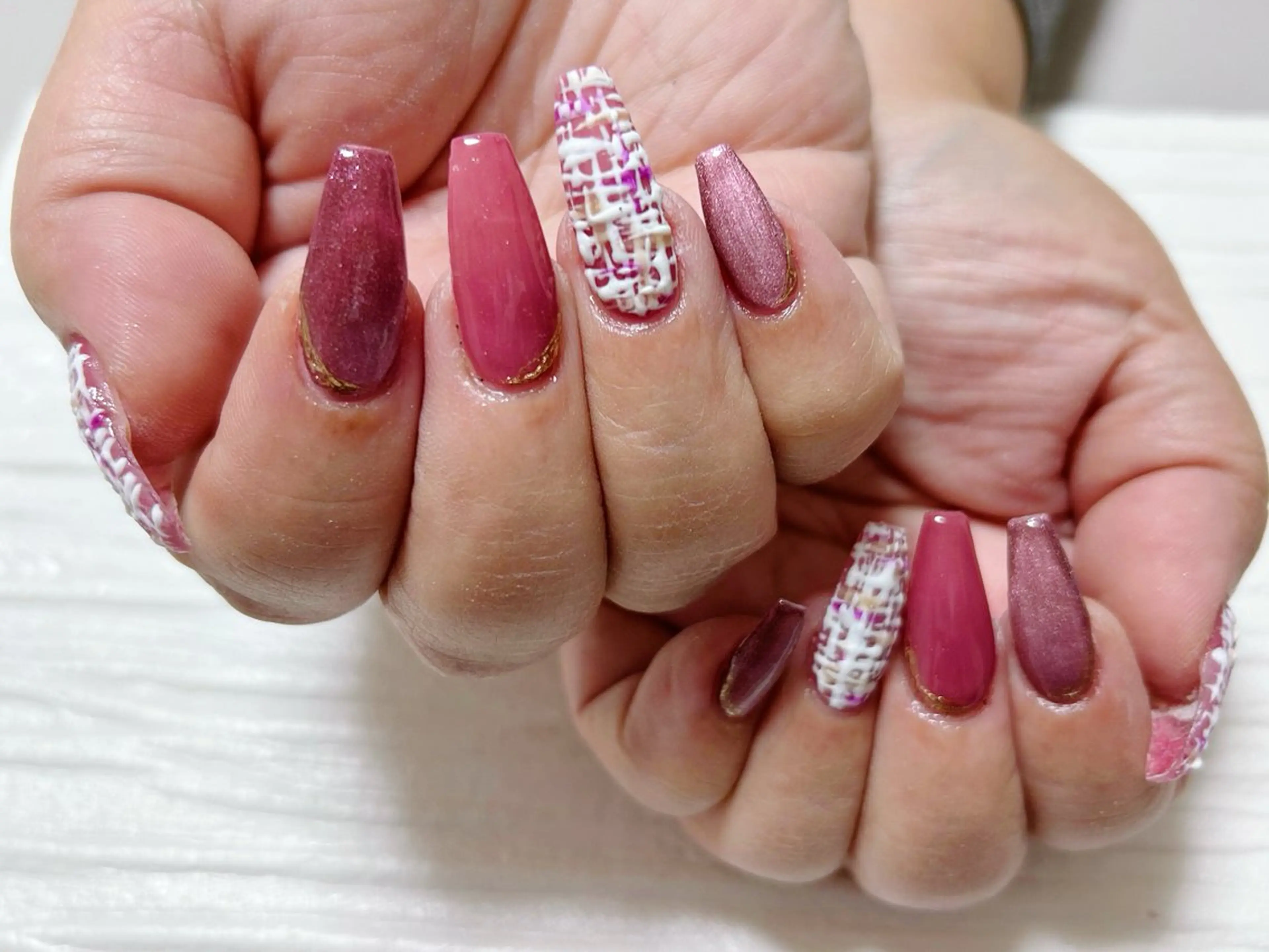 ネイル ハンドネイル Maple saronのネイルデザイン