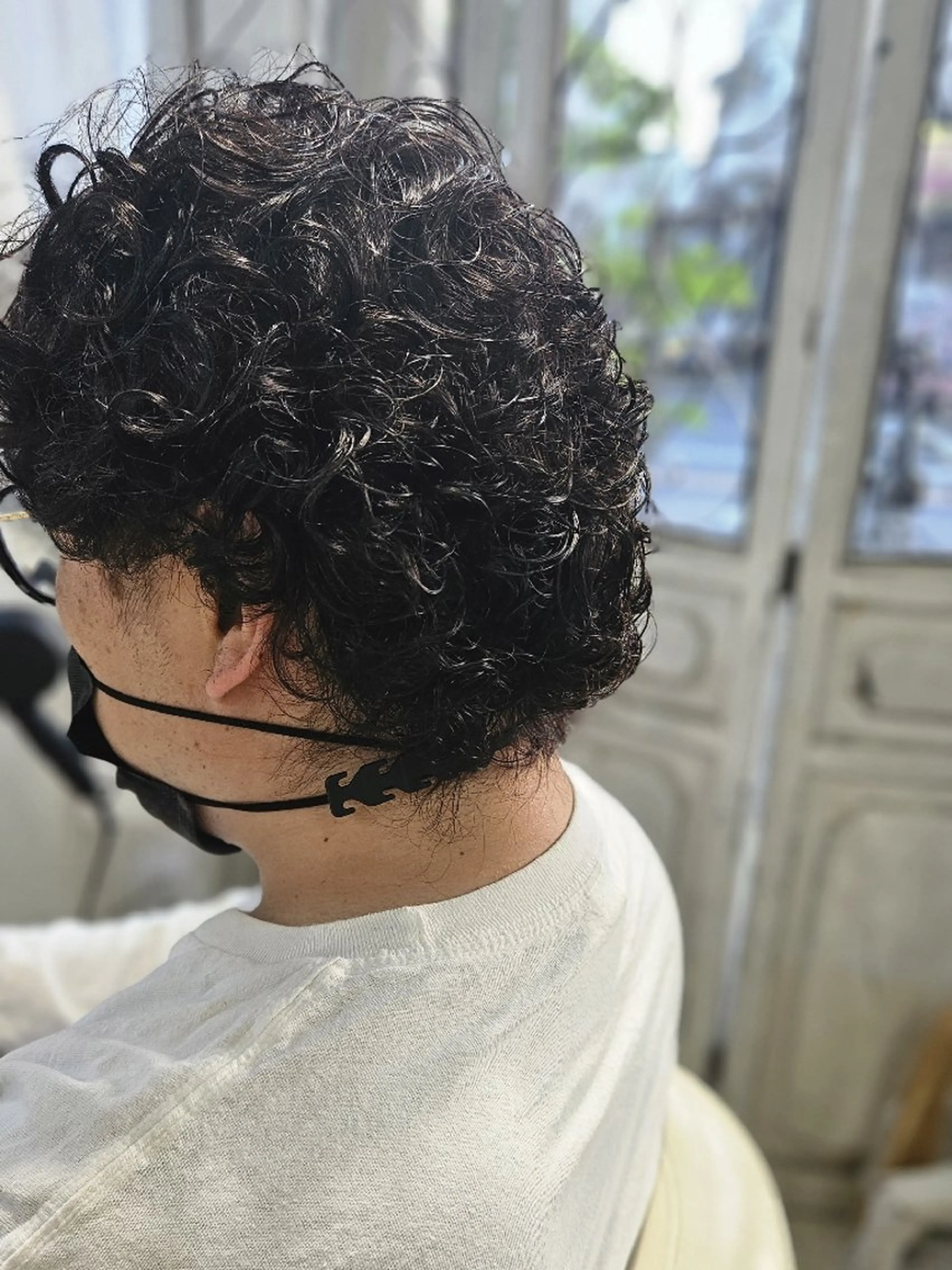 メンズ パーマ  熊野 タイソンのヘアスタイル