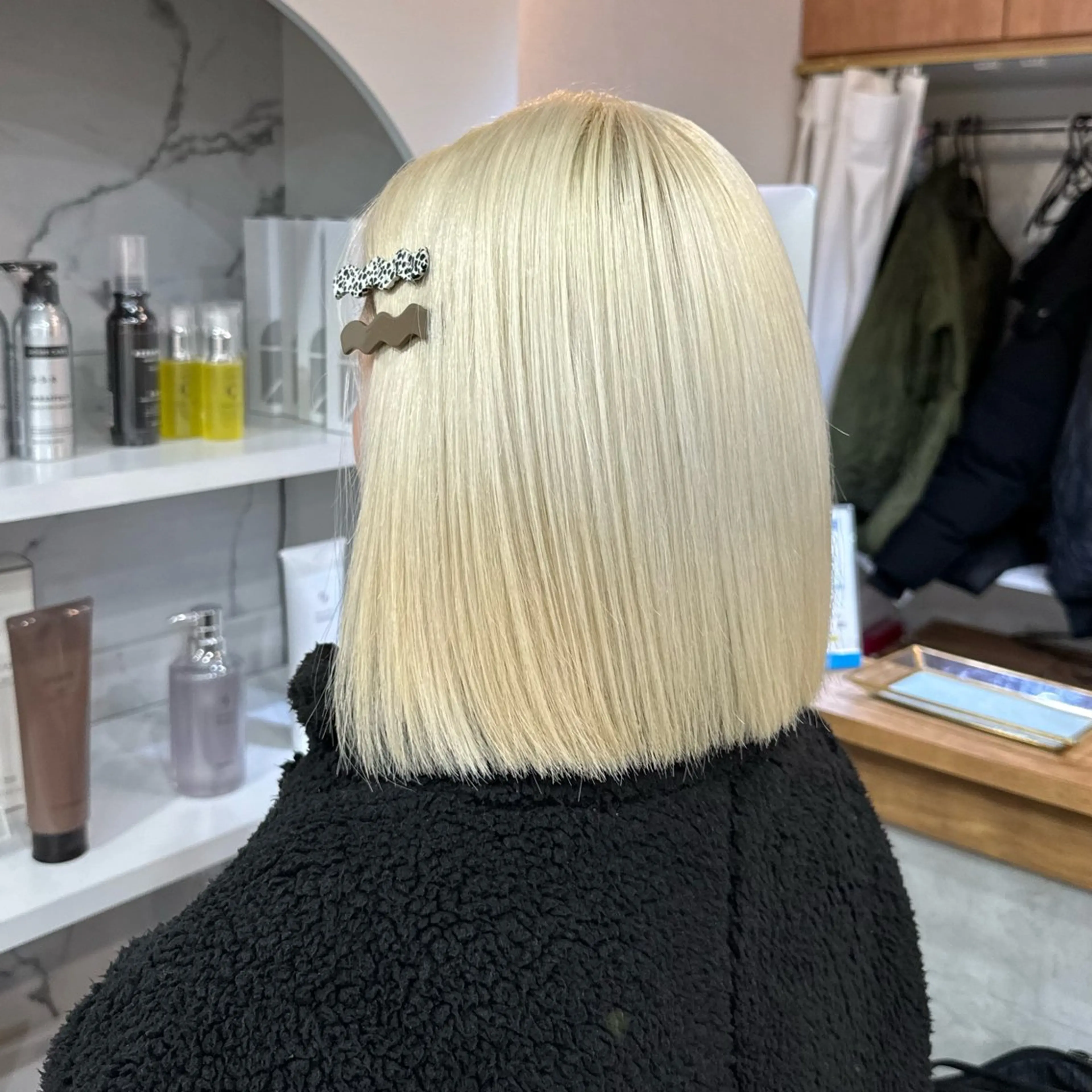 ショート カラー エクステモデル募集 💗大阪梅田/川上のヘアスタイル