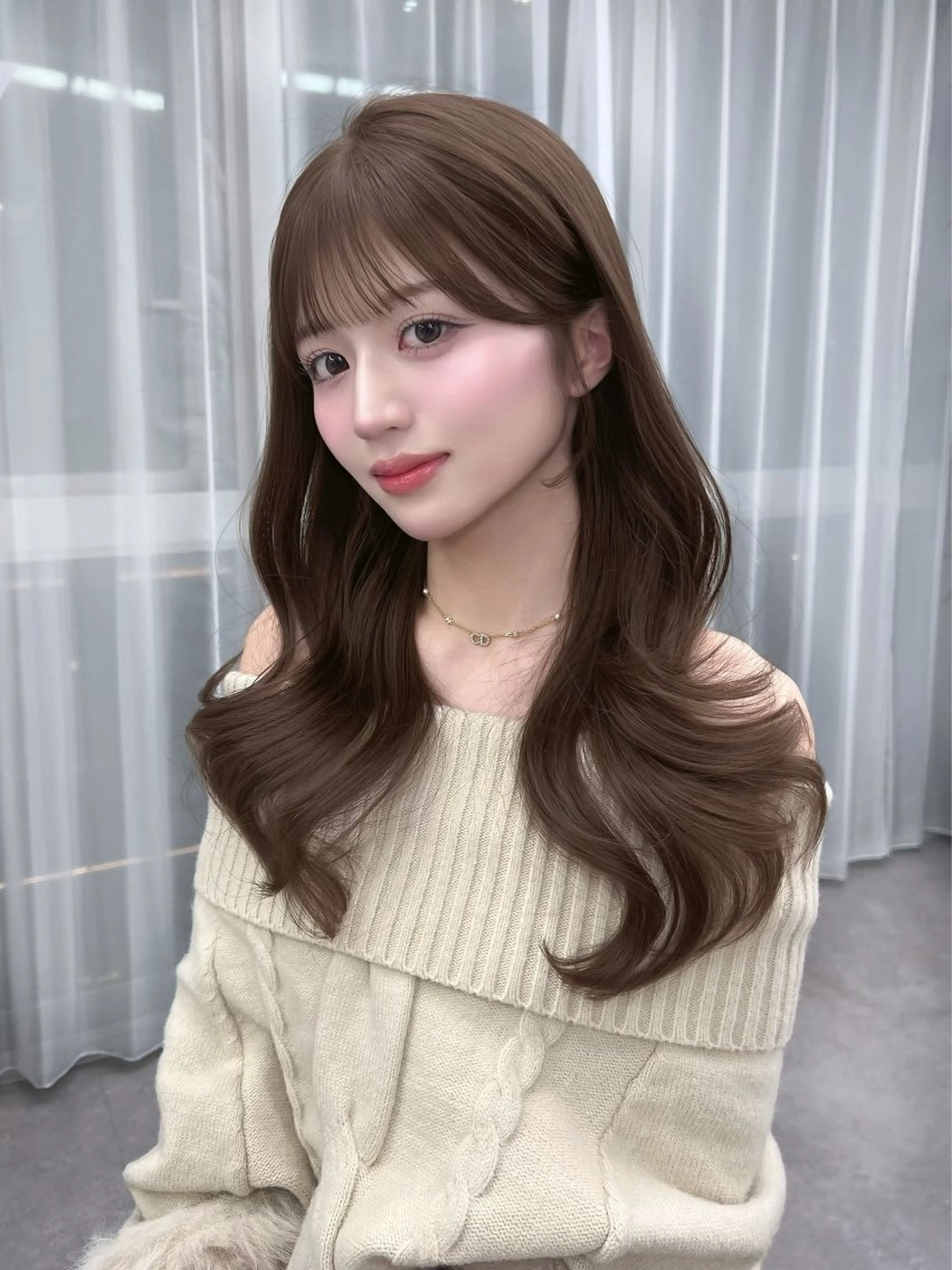 【人気度⭐️⭐️⭐️⭐️⭐️】平日限定似合わせカット➕透明感たっぷりケアカラー➕超音波トリートメントの写真