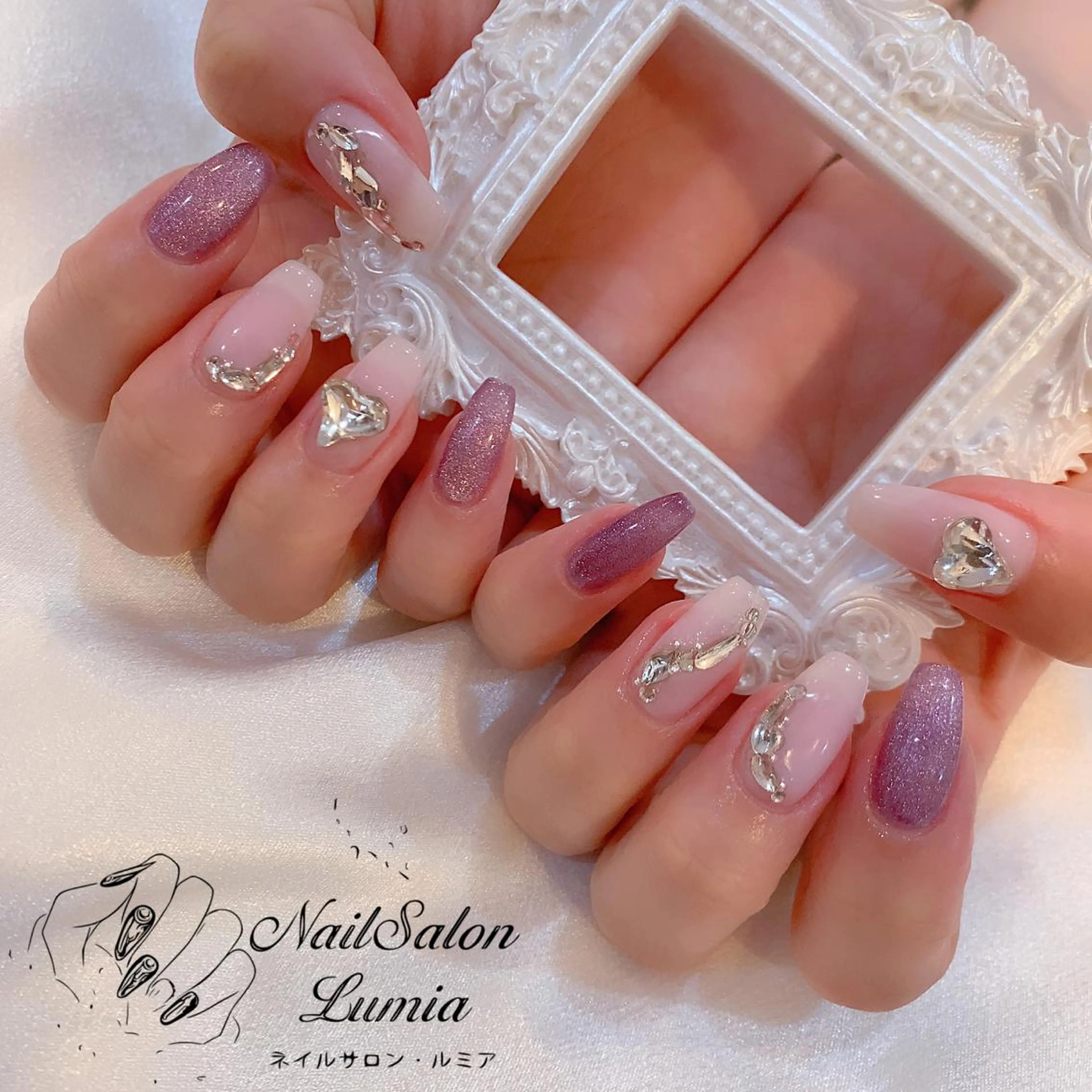 ネイル ハンドネイル ネイルサロン ルミア Lumia 店長のネイルデザイン