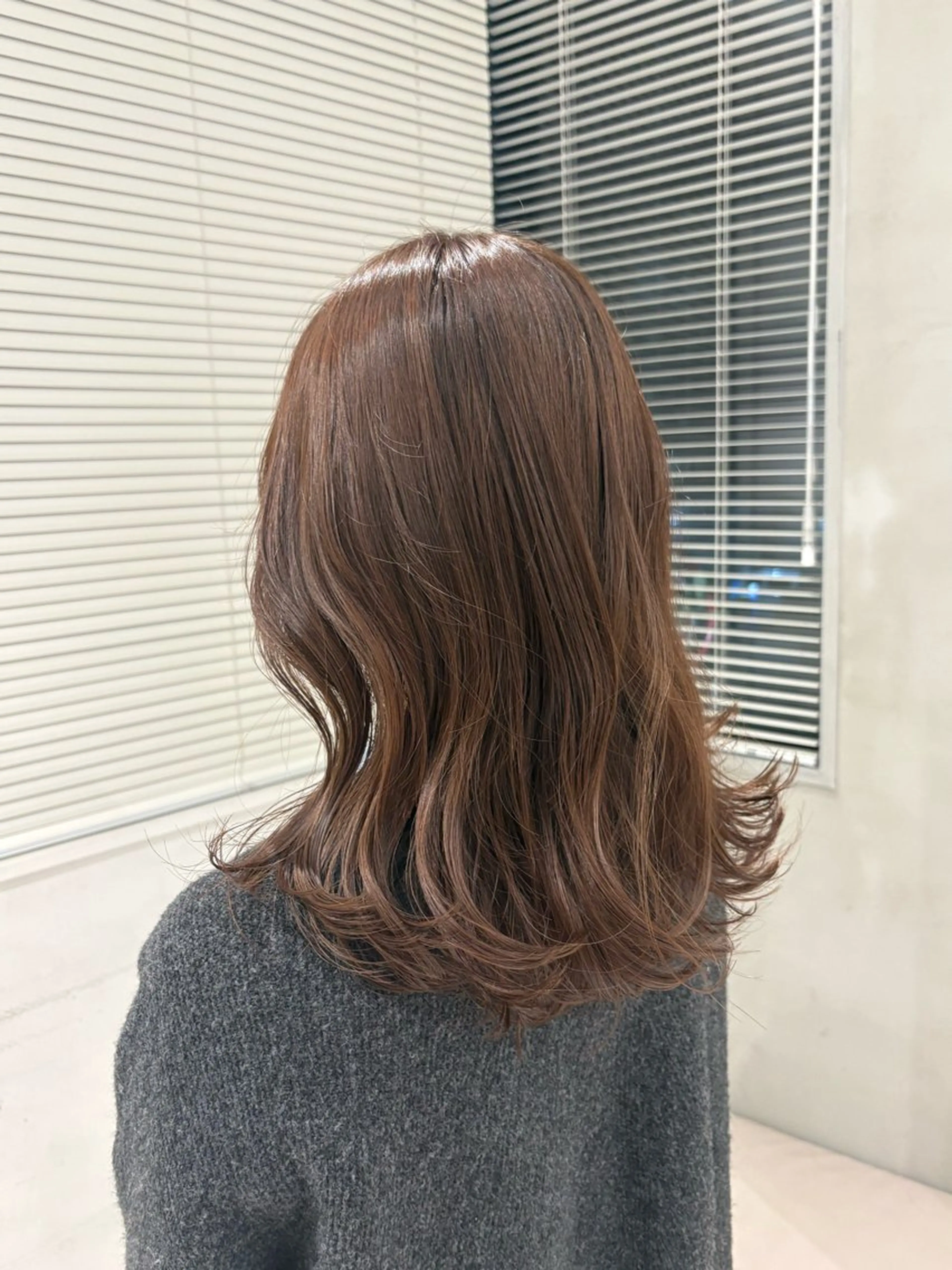 カラー ブリーチ ブリーチなしカラー ヘアカラー ⟡.·*sayaka 🦋透明感カラーのヘアスタイル