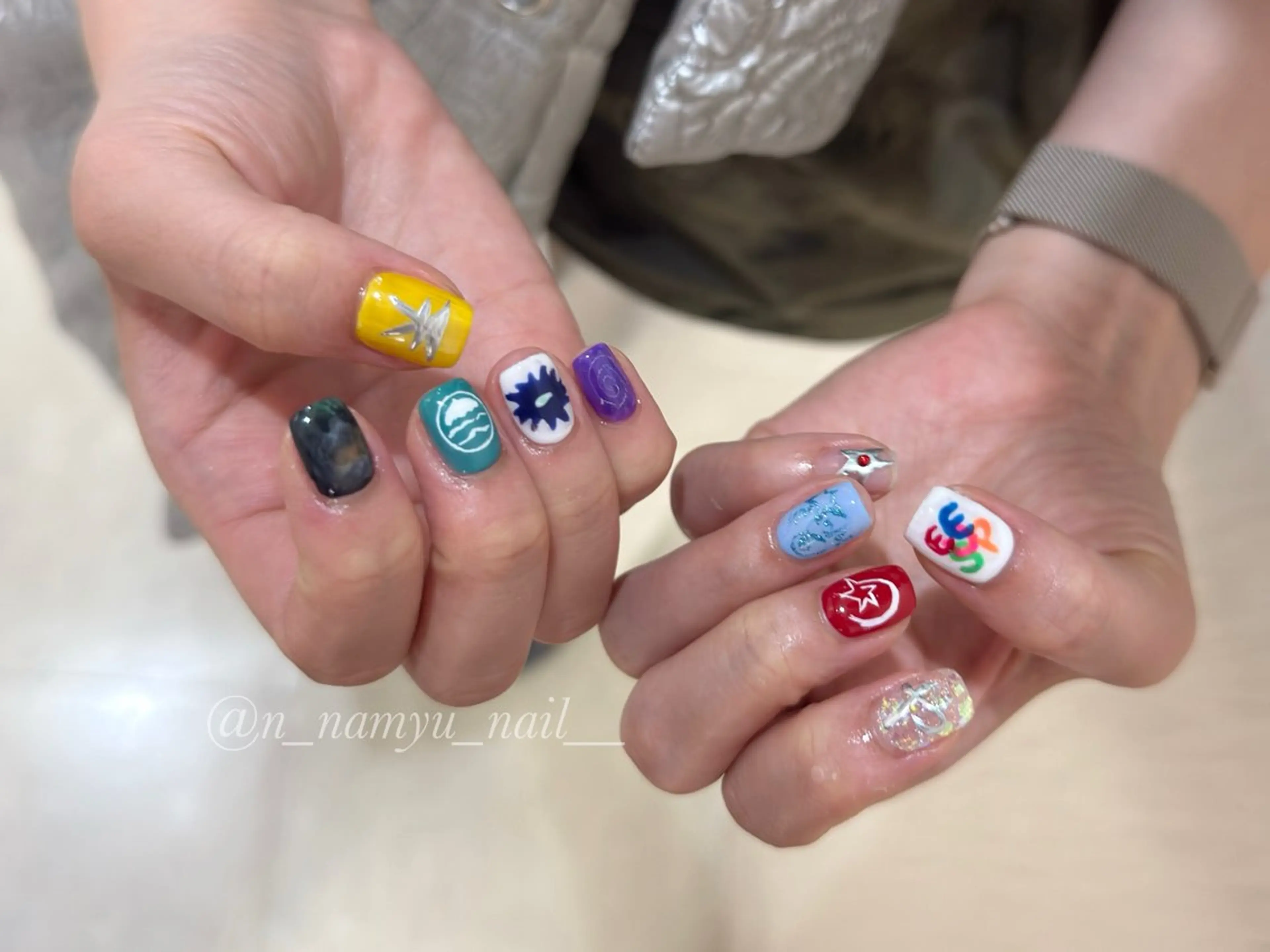 ネイル ニュアンスネイル ALPHA. ナツキ✨痛ネイルのネイルデザイン