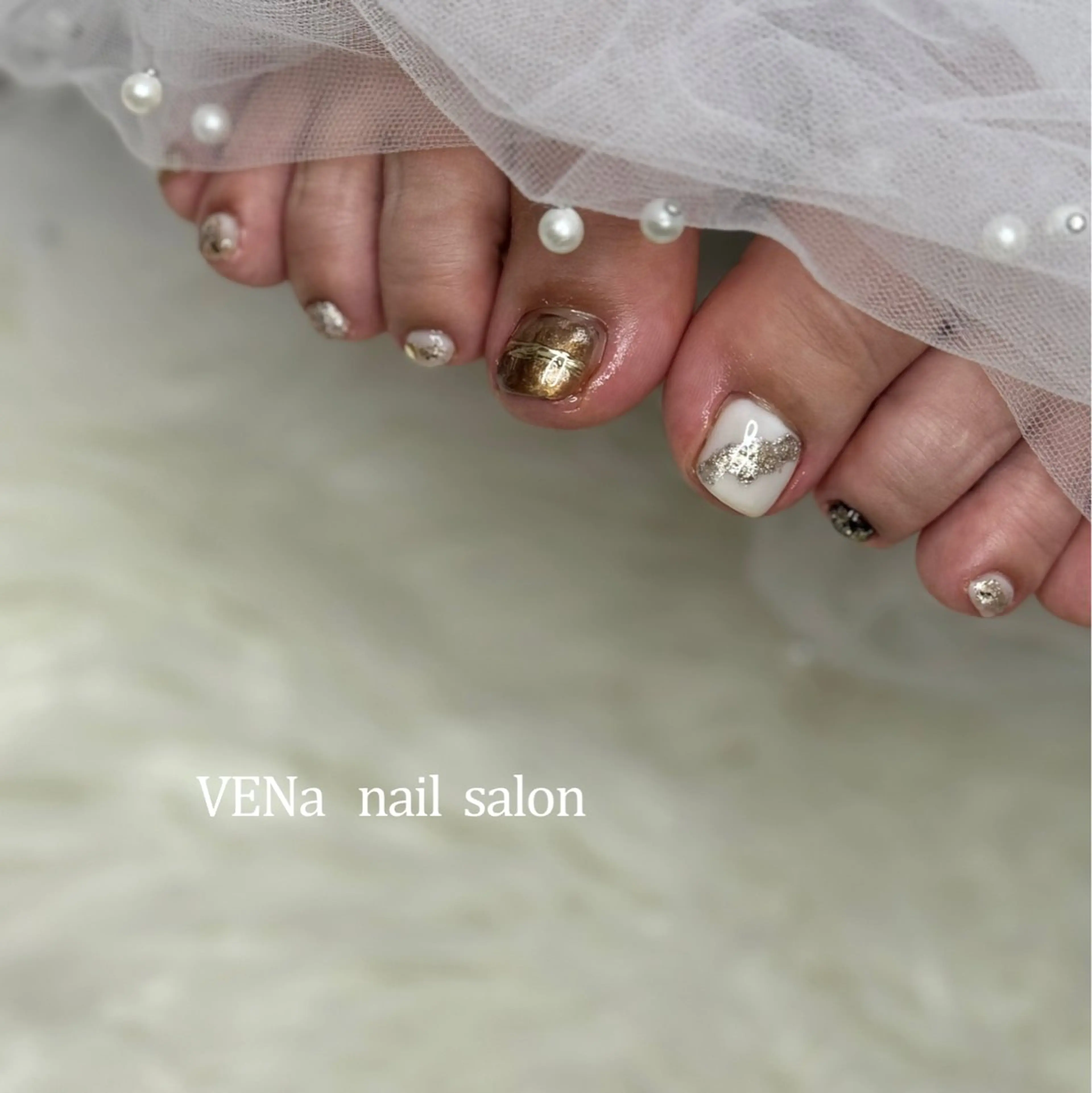 ネイル フットネイル ワンカラーネイル VENa eye＆ nail salonのネイルデザイン