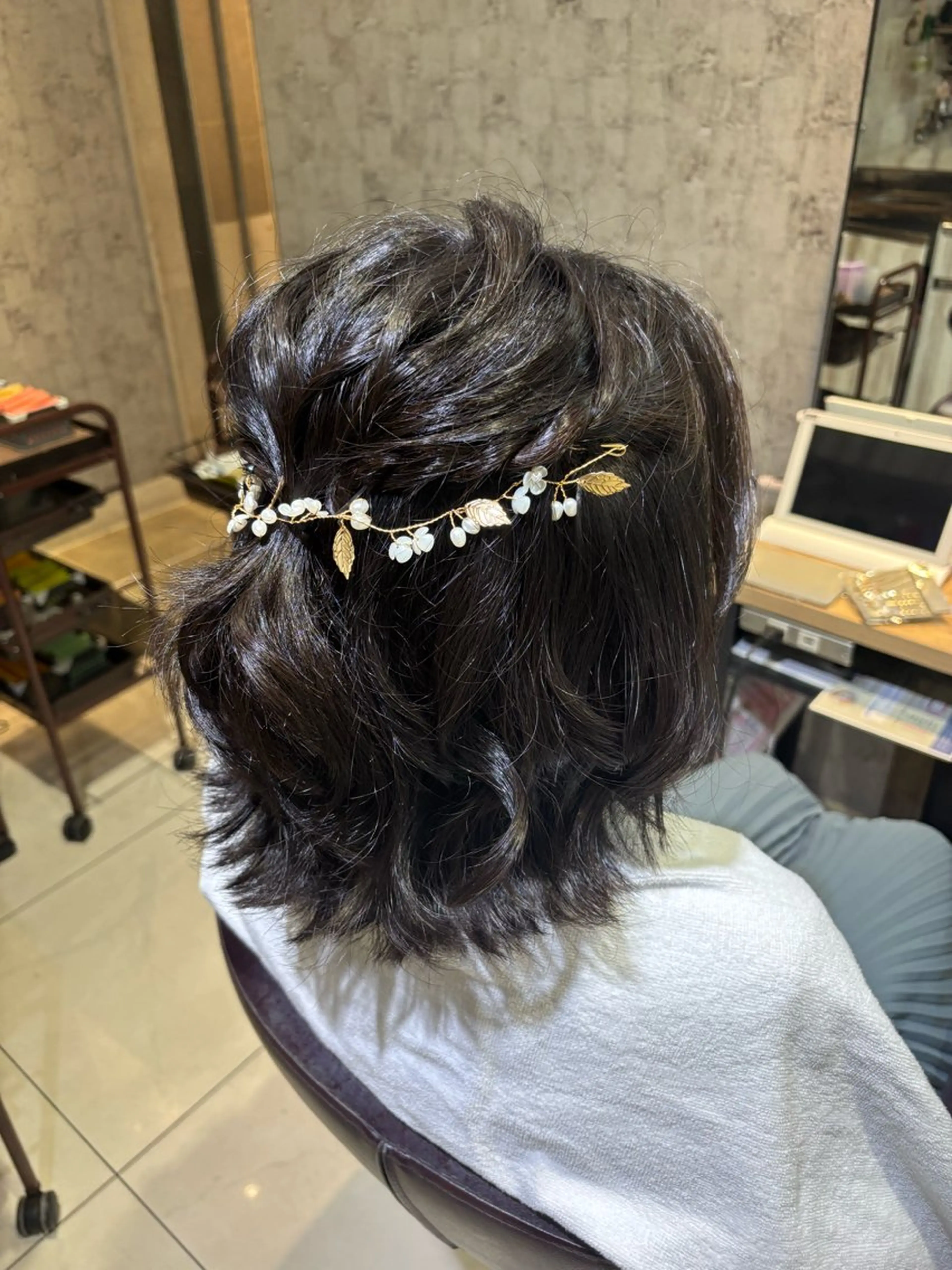 ヘアアレンジ ヘアセット 透明感ダブルカラー/ レイヤー💕miyuのヘアスタイル