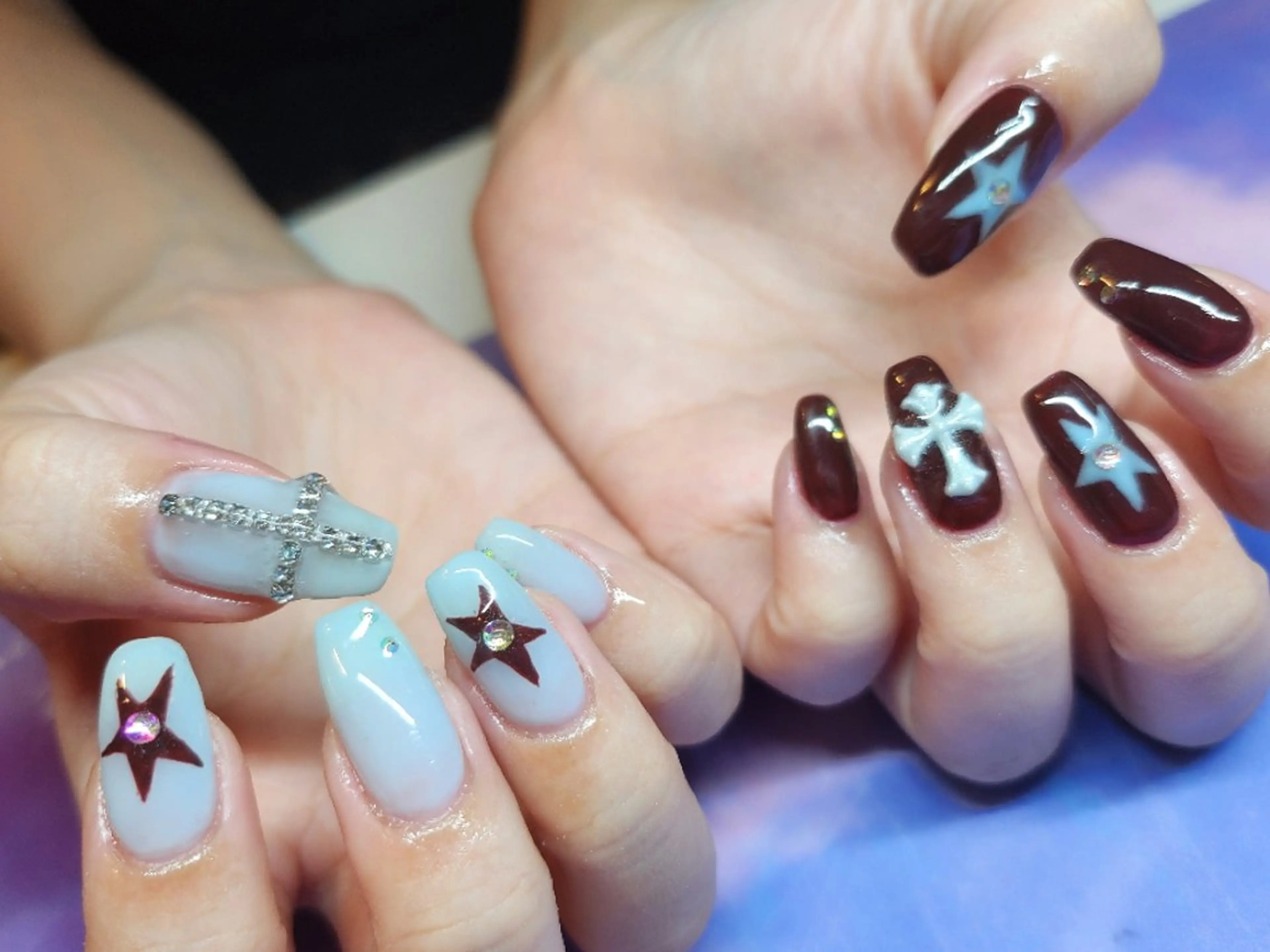 ネイル 💜bora .のネイルデザイン