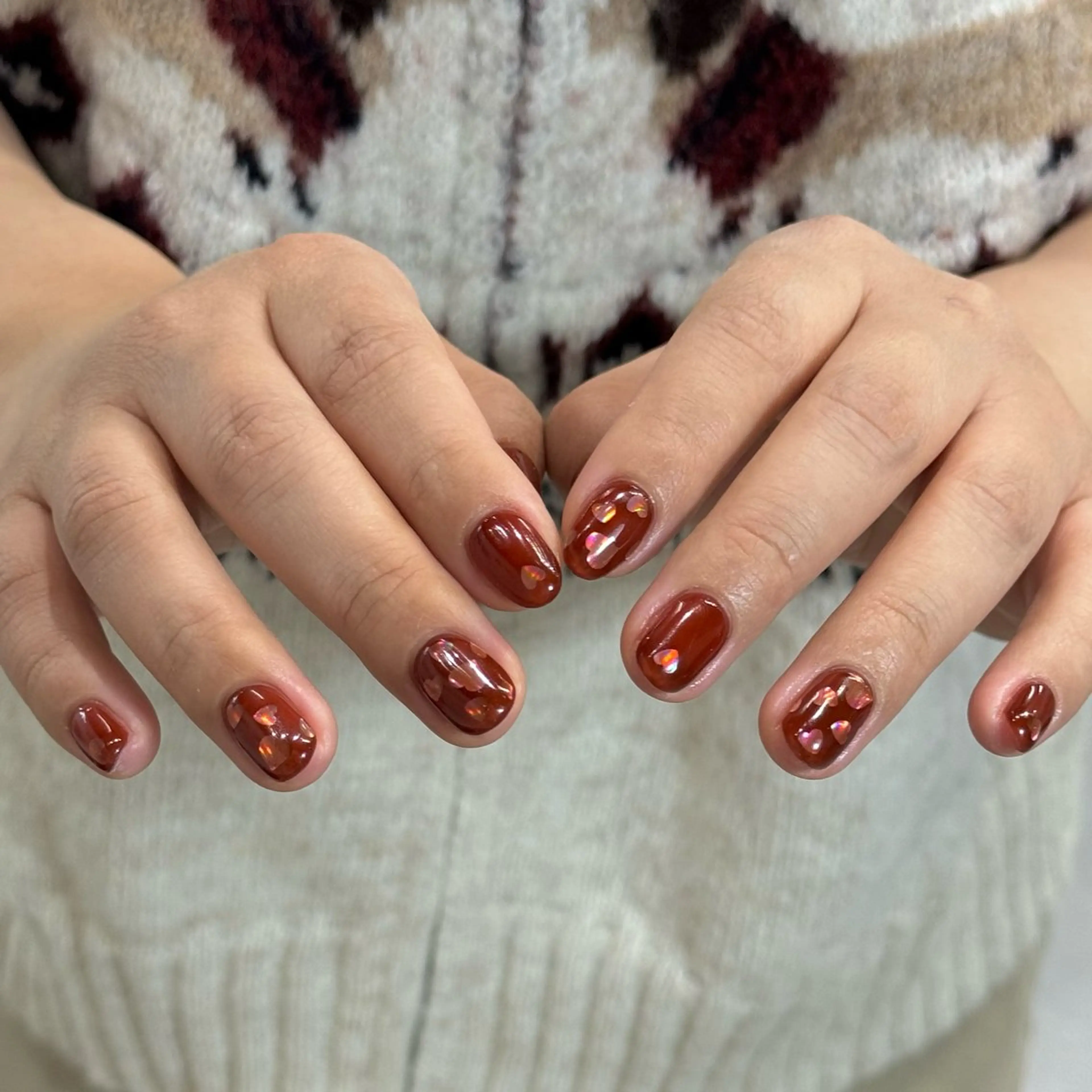 ネイル ハート HARUKA ネイリスト福岡/薬院のネイルデザイン