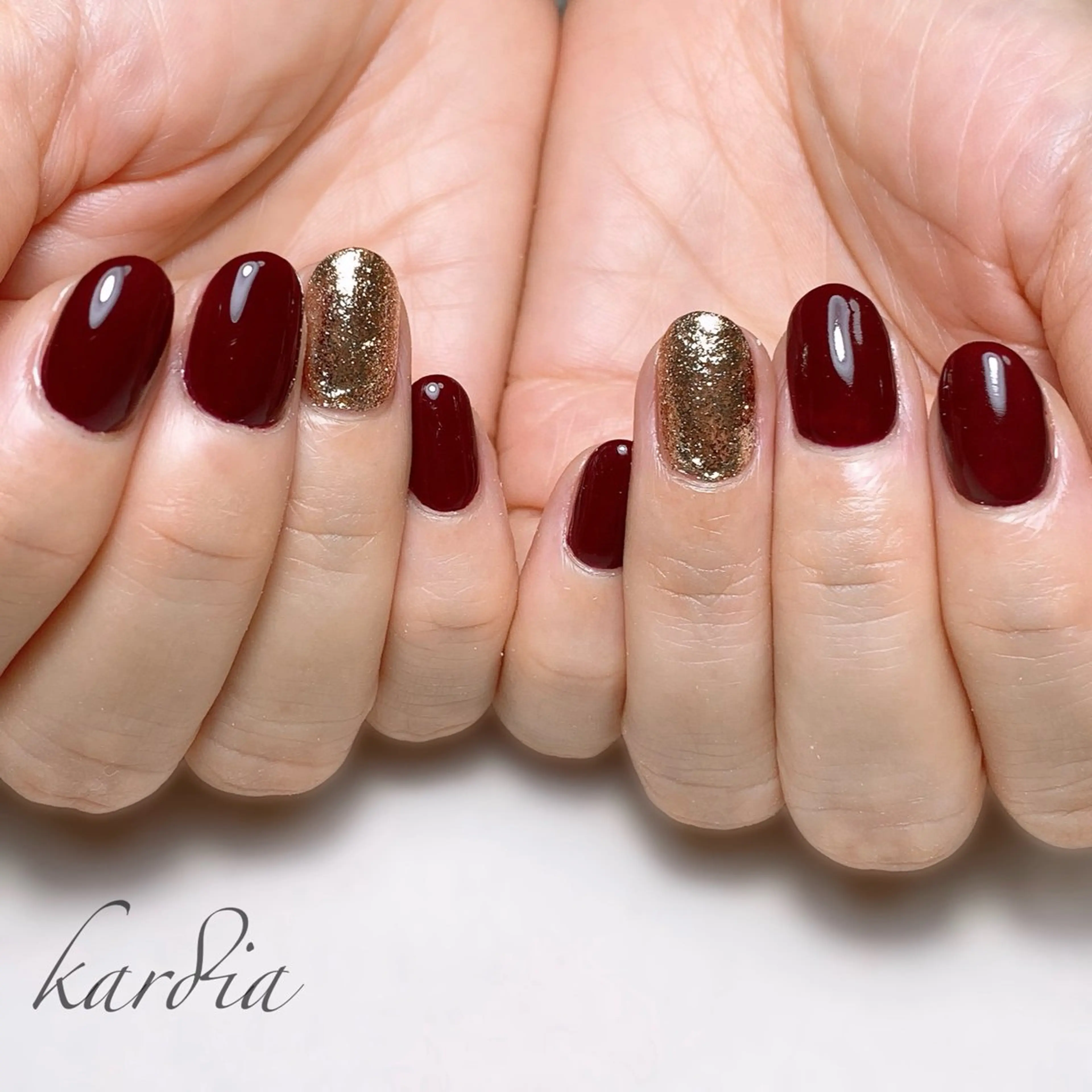 ネイル καρδιά -ｶﾙﾃﾞｨｱ-のネイルデザイン