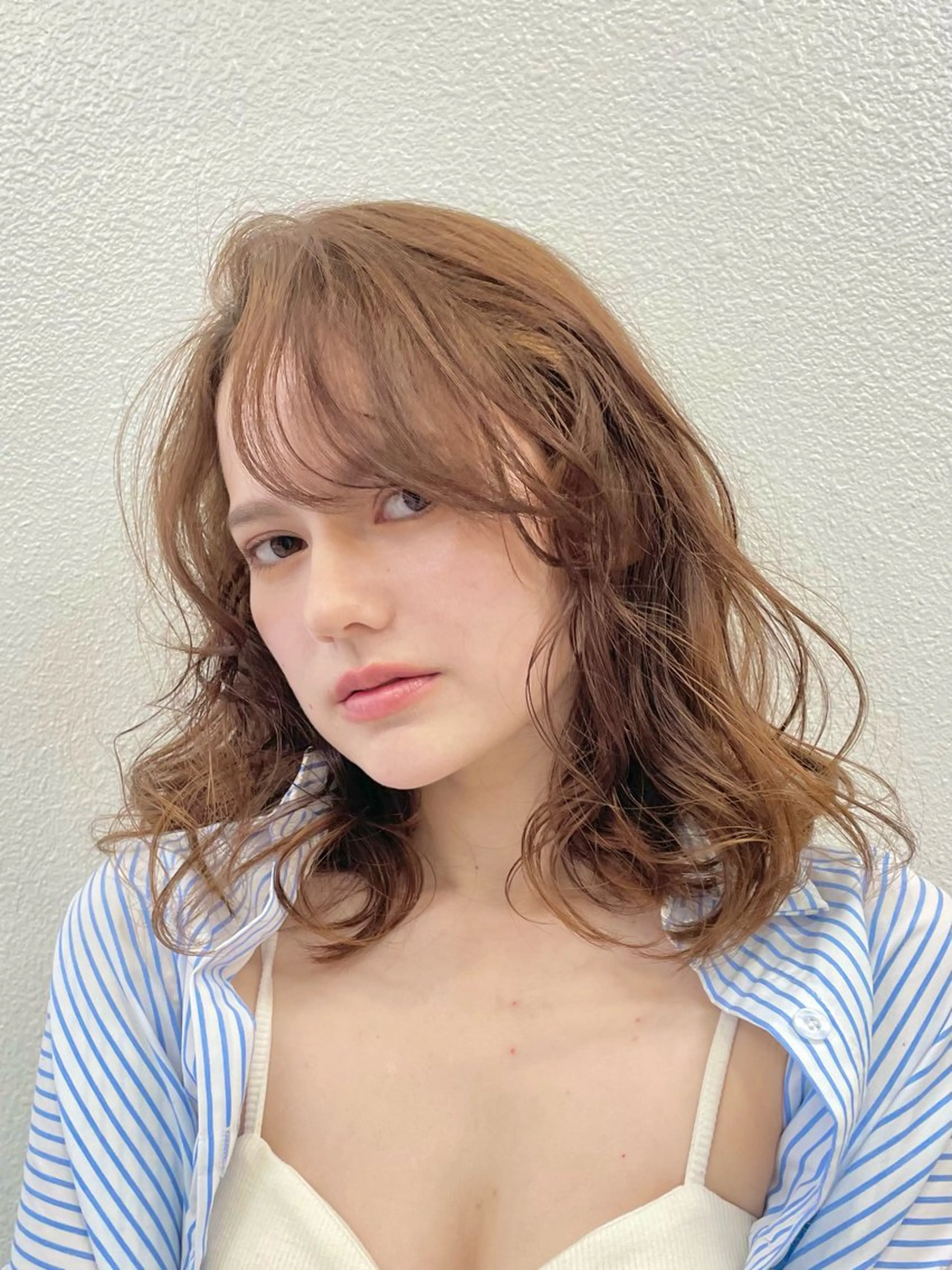 【💕ミニモ限定価格💕】似合わせカット＋コテ巻き風パーマの写真