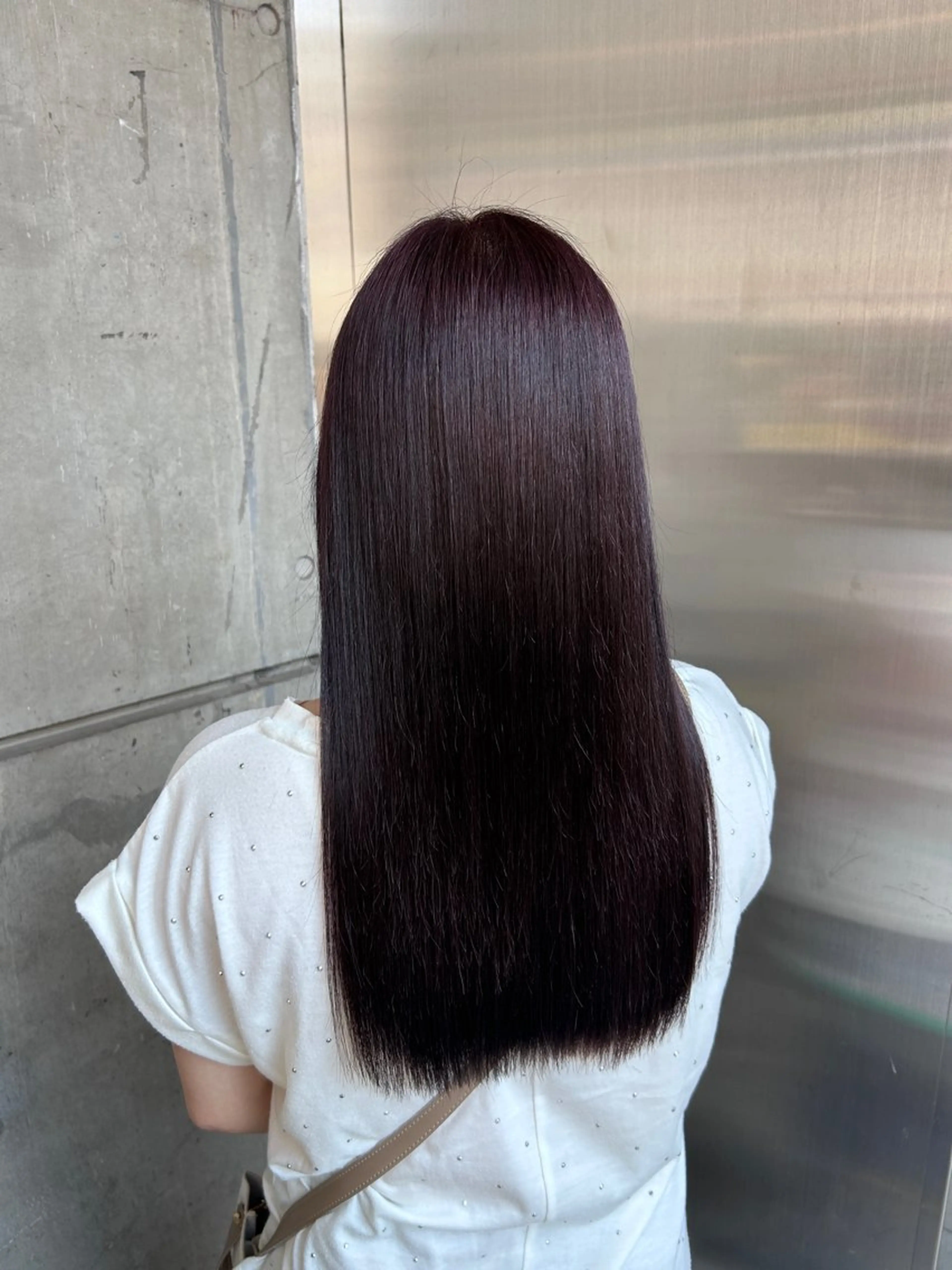 ロング カラー ヘアカラー トリートメント 透明感ツヤカラー/ アイリスト/ゆきなのマツエク・マツパデザイン