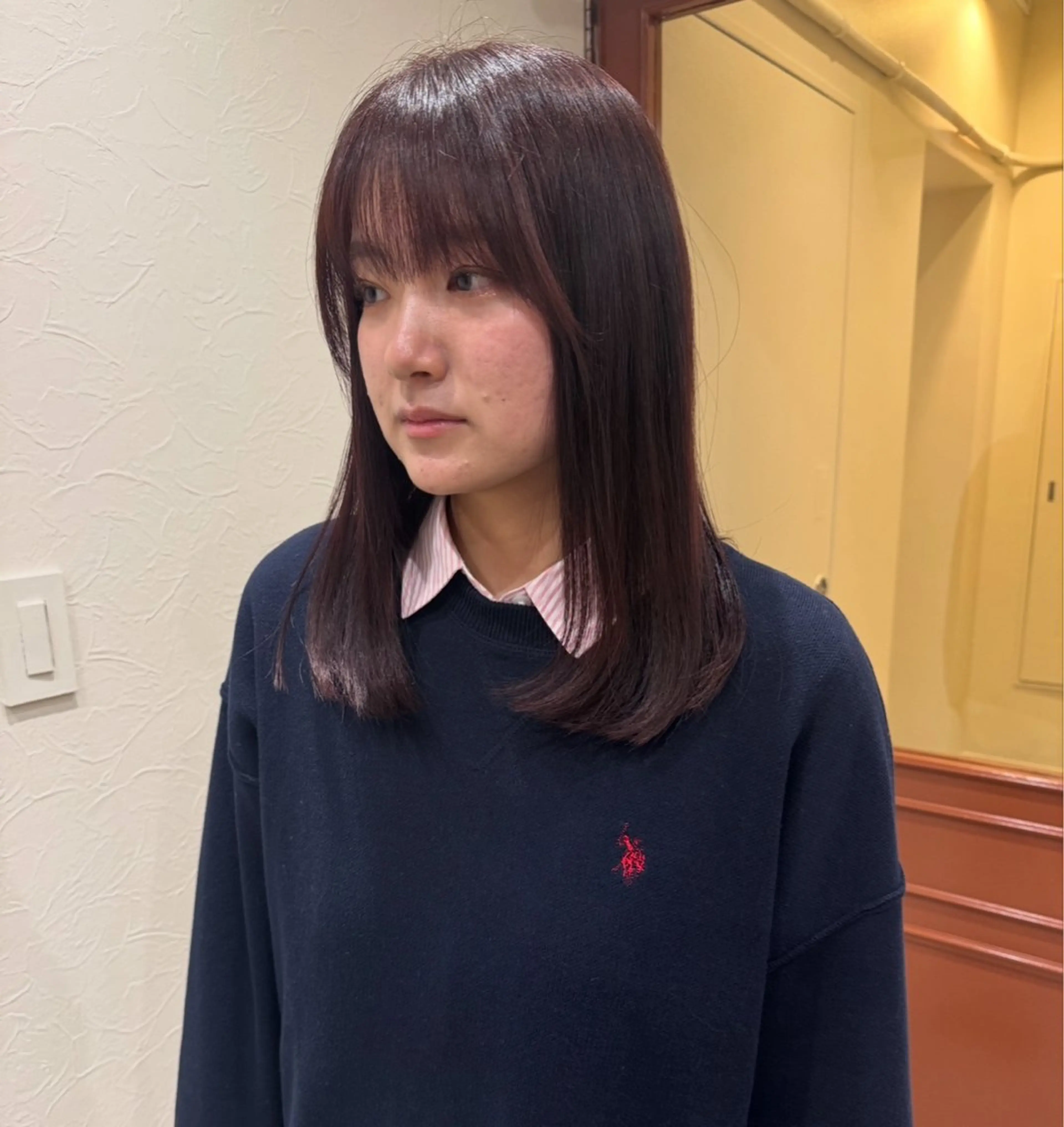 ミディアム カラー ヘアカラー 透明感カラー ☆akoのヘアスタイル