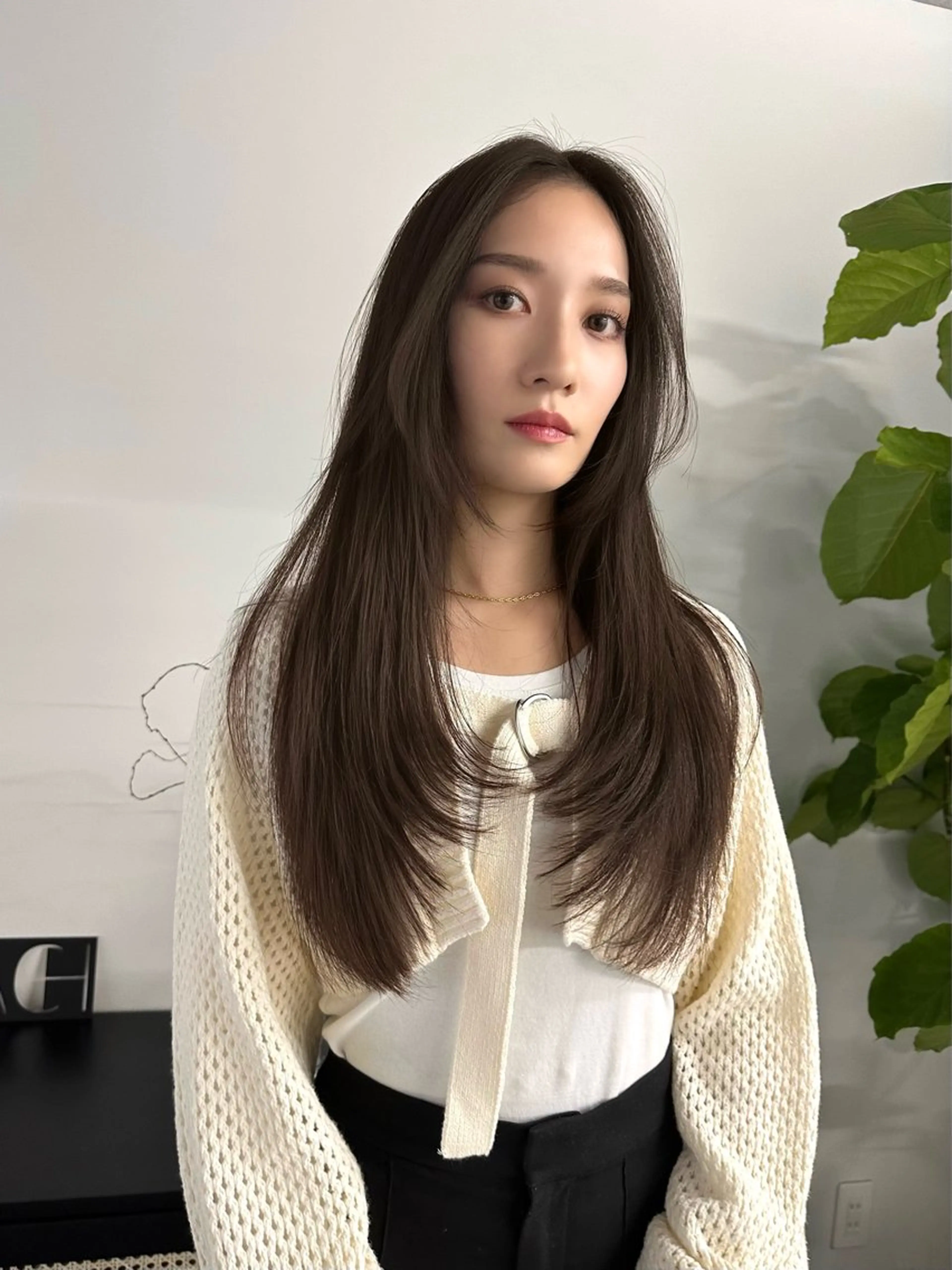 ロング カラー レイヤーカット LEANE THE TOKYO所属・大人レイヤー 🍃外苑前/荒谷進介のヘアスタイル