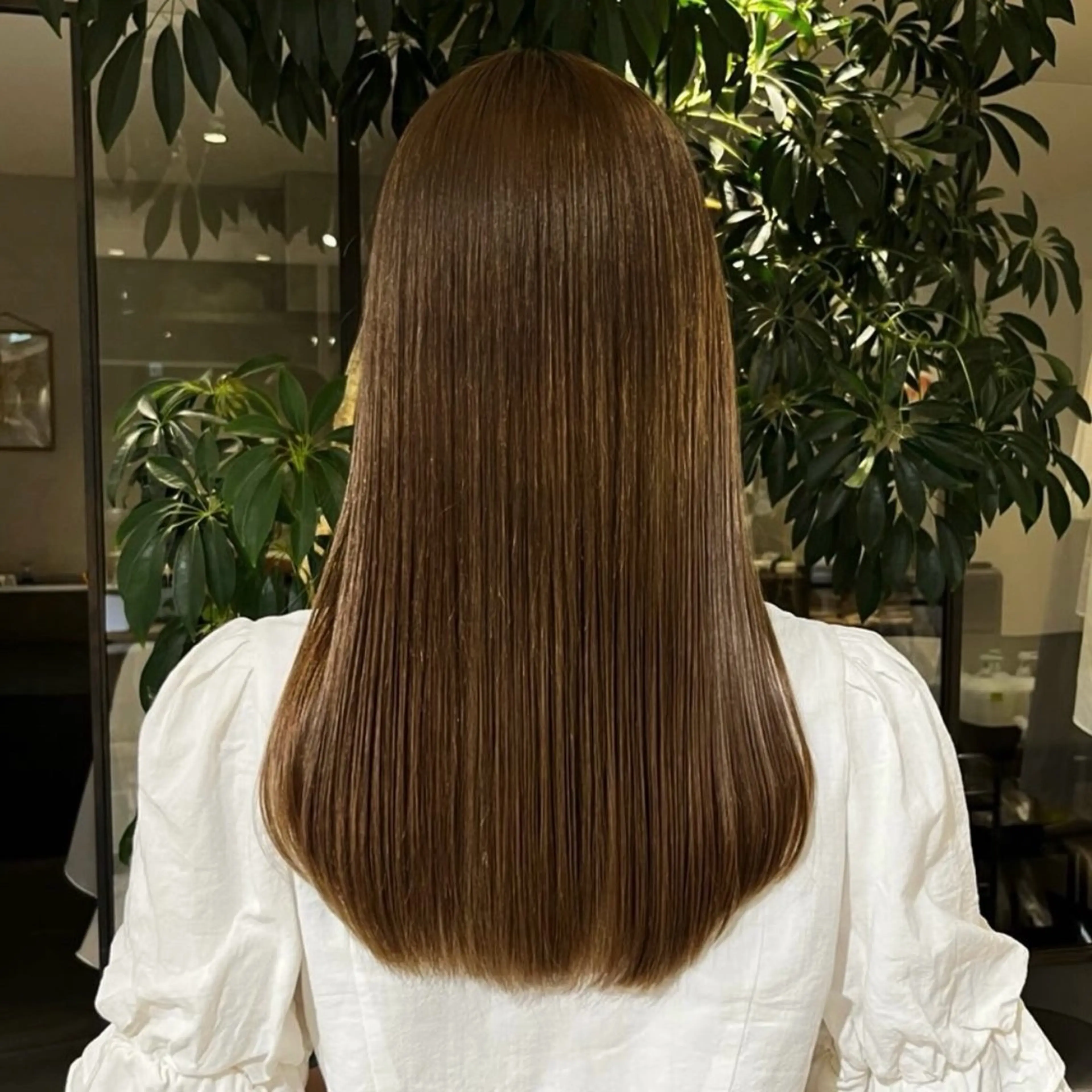 ロング ‎‎りな‪🪽カット /透明感･暖色カラーのヘアスタイル