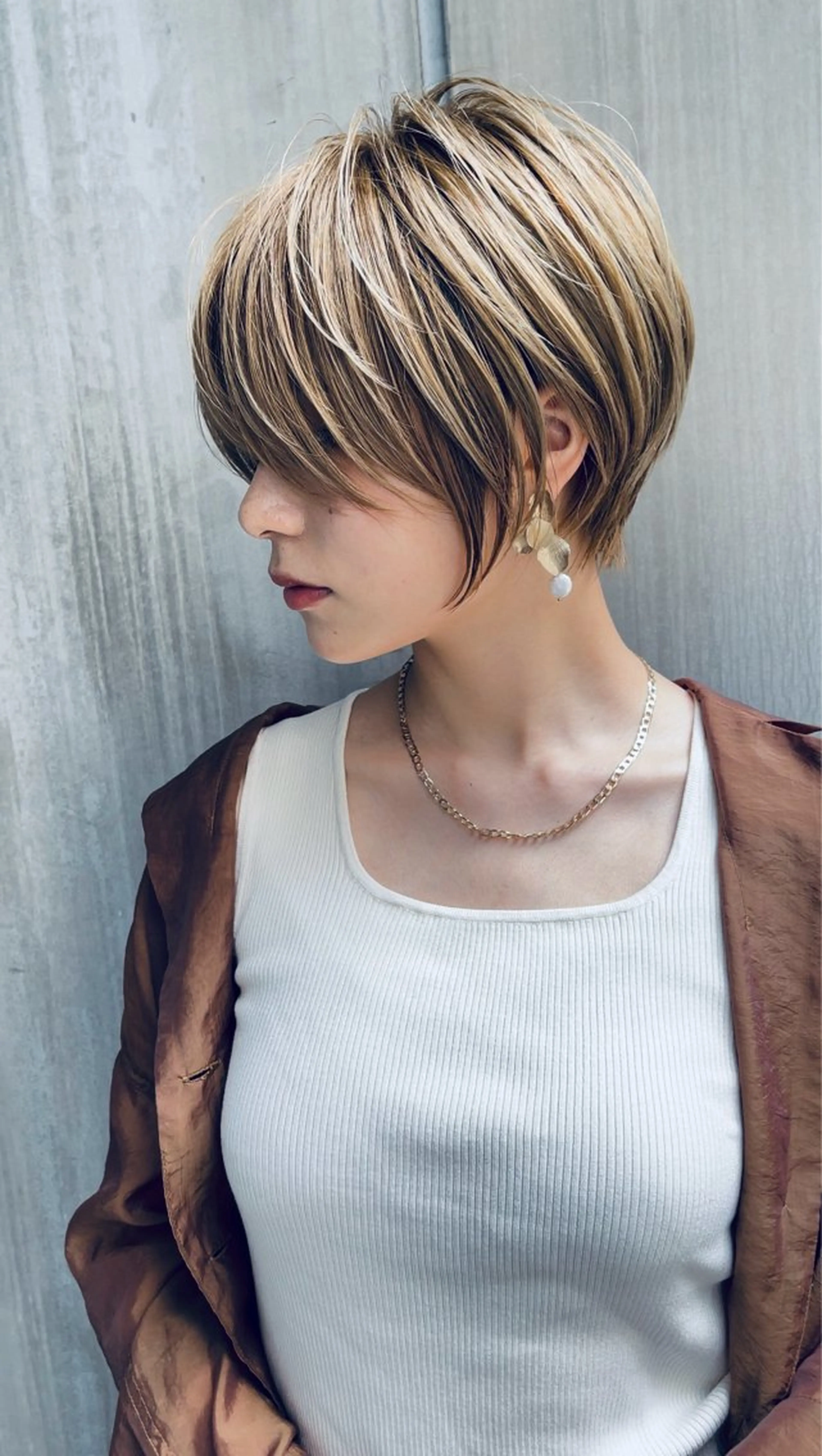 ショート 似合わせショート/ 小顔効果抜群/荒砂のヘアスタイル