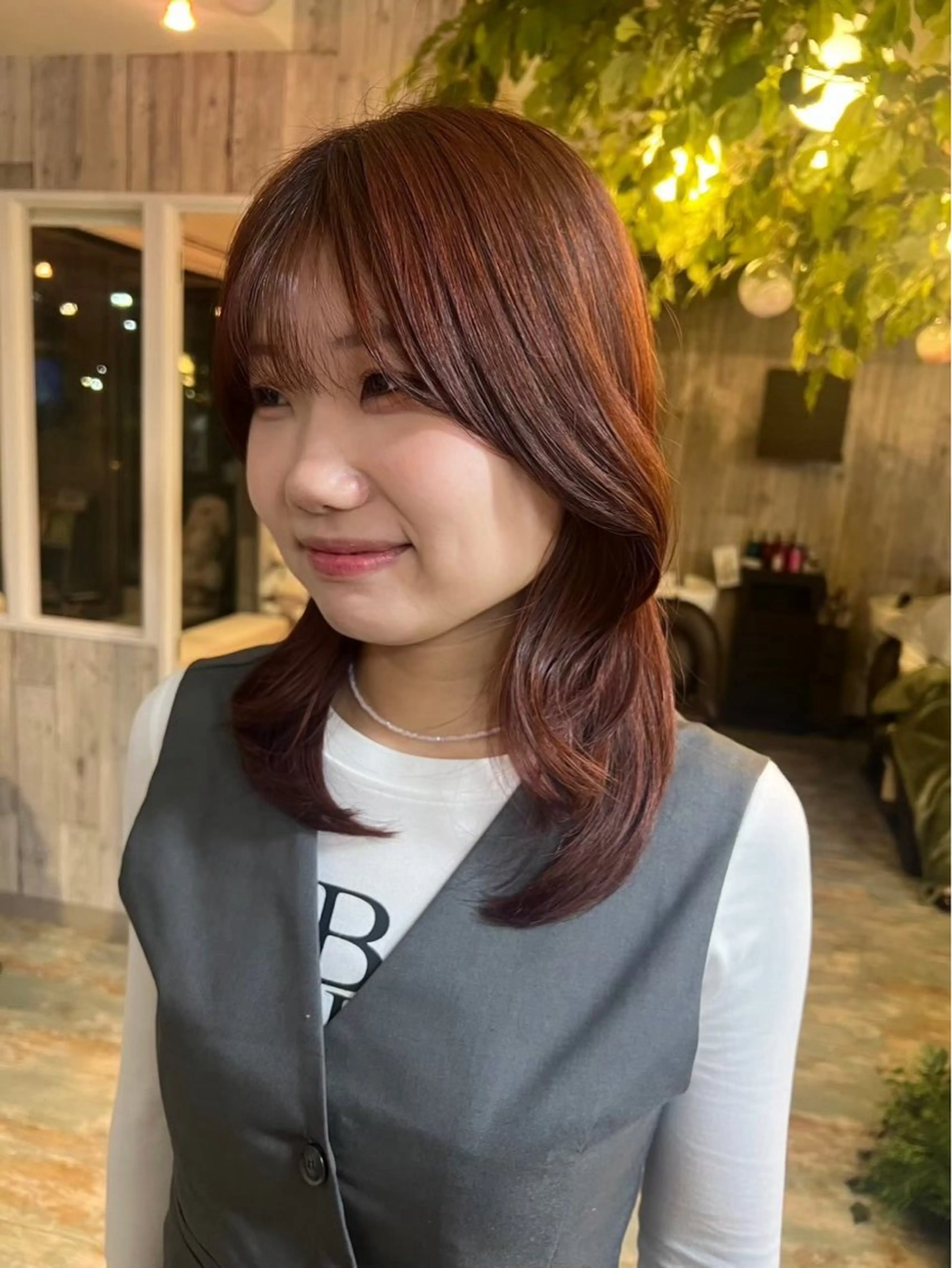 ミディアム albero🧸 🌳鈴木遥菜のヘアスタイル