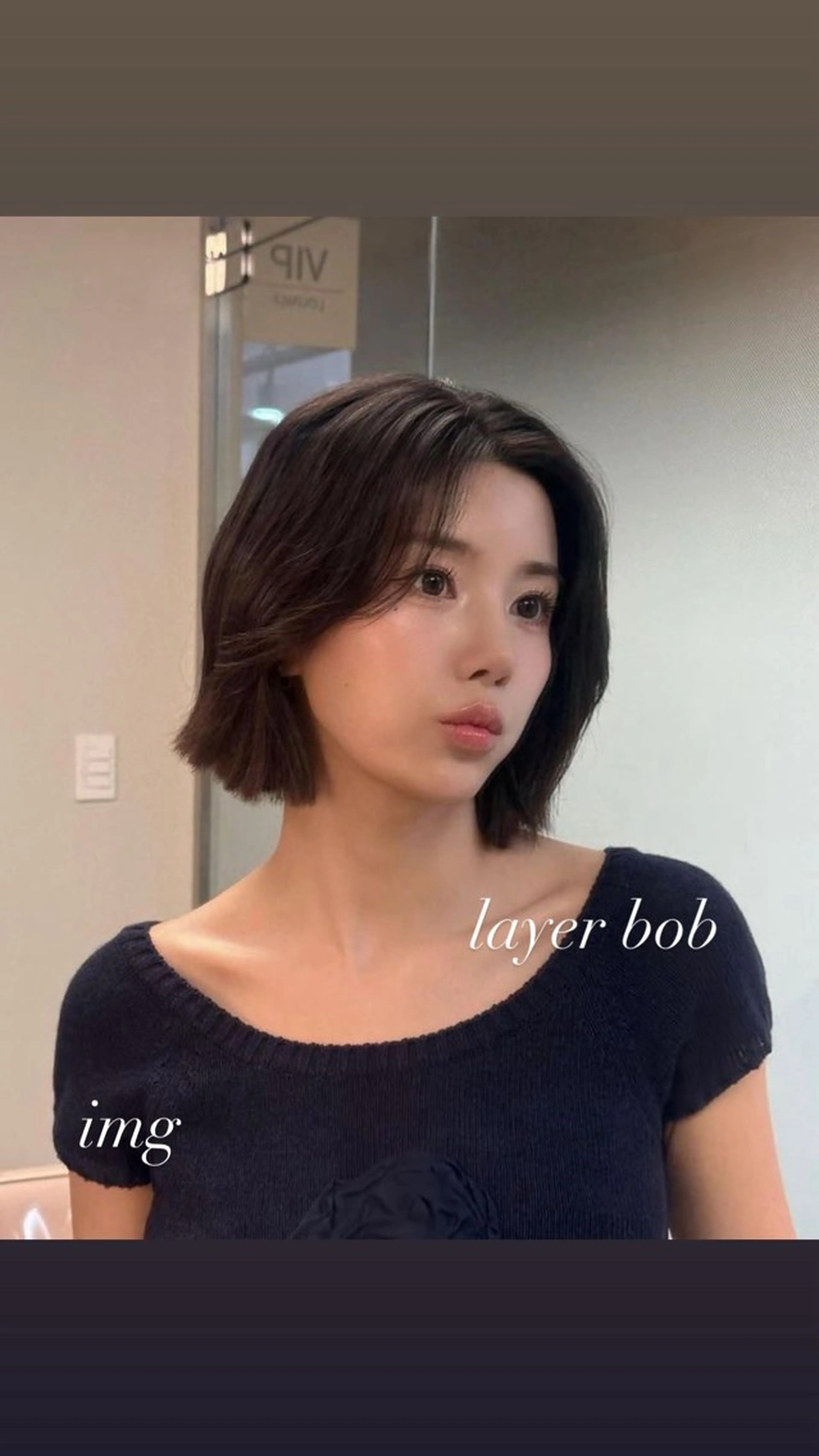 ショート 顔まわりレイヤー レイヤーカット ♡レイヤー/ボブ 透明感/うらら♡のヘアスタイル