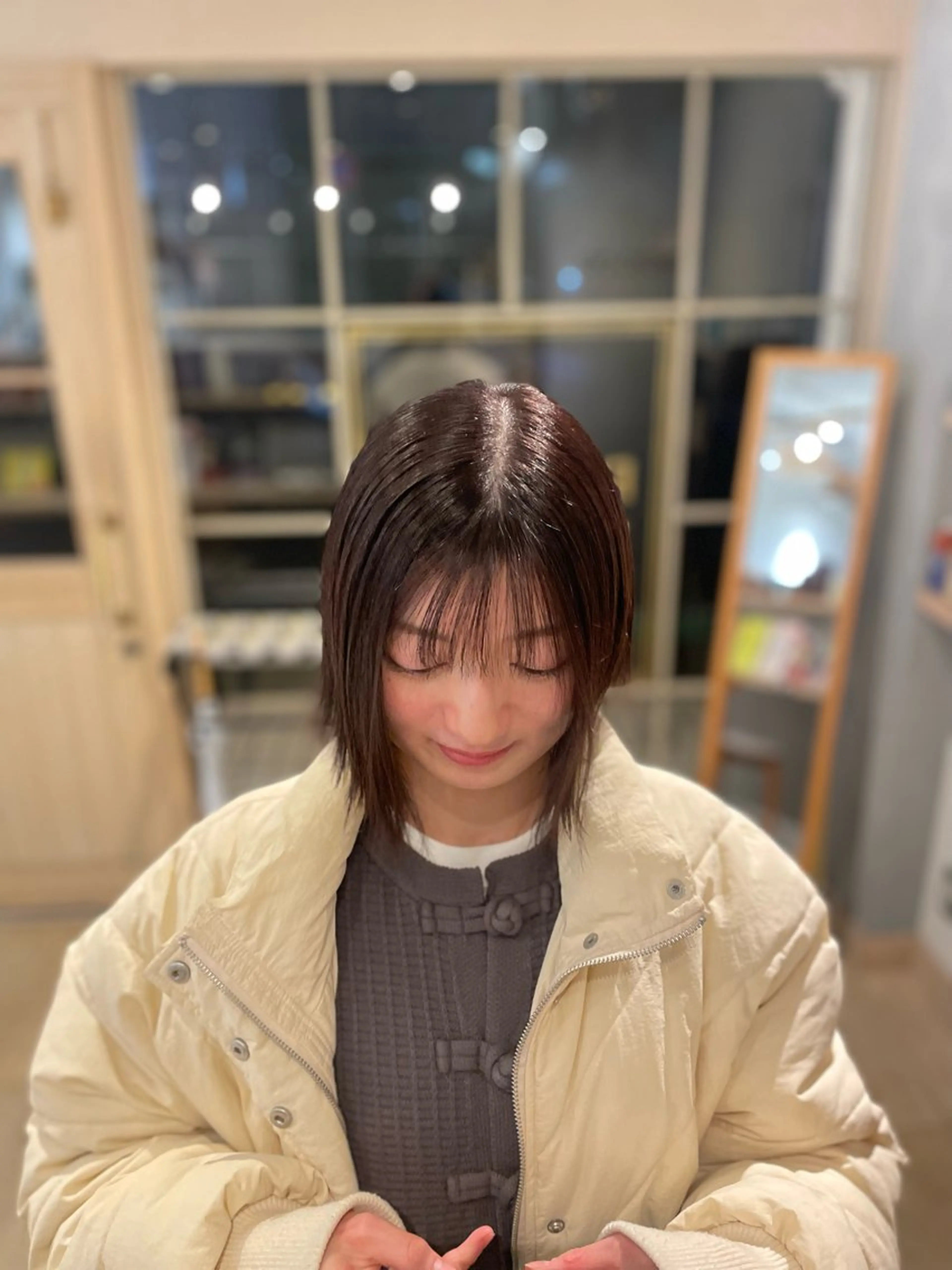 ショート ヘアカラー トリートメント アイナ ROCCOのヘアスタイル