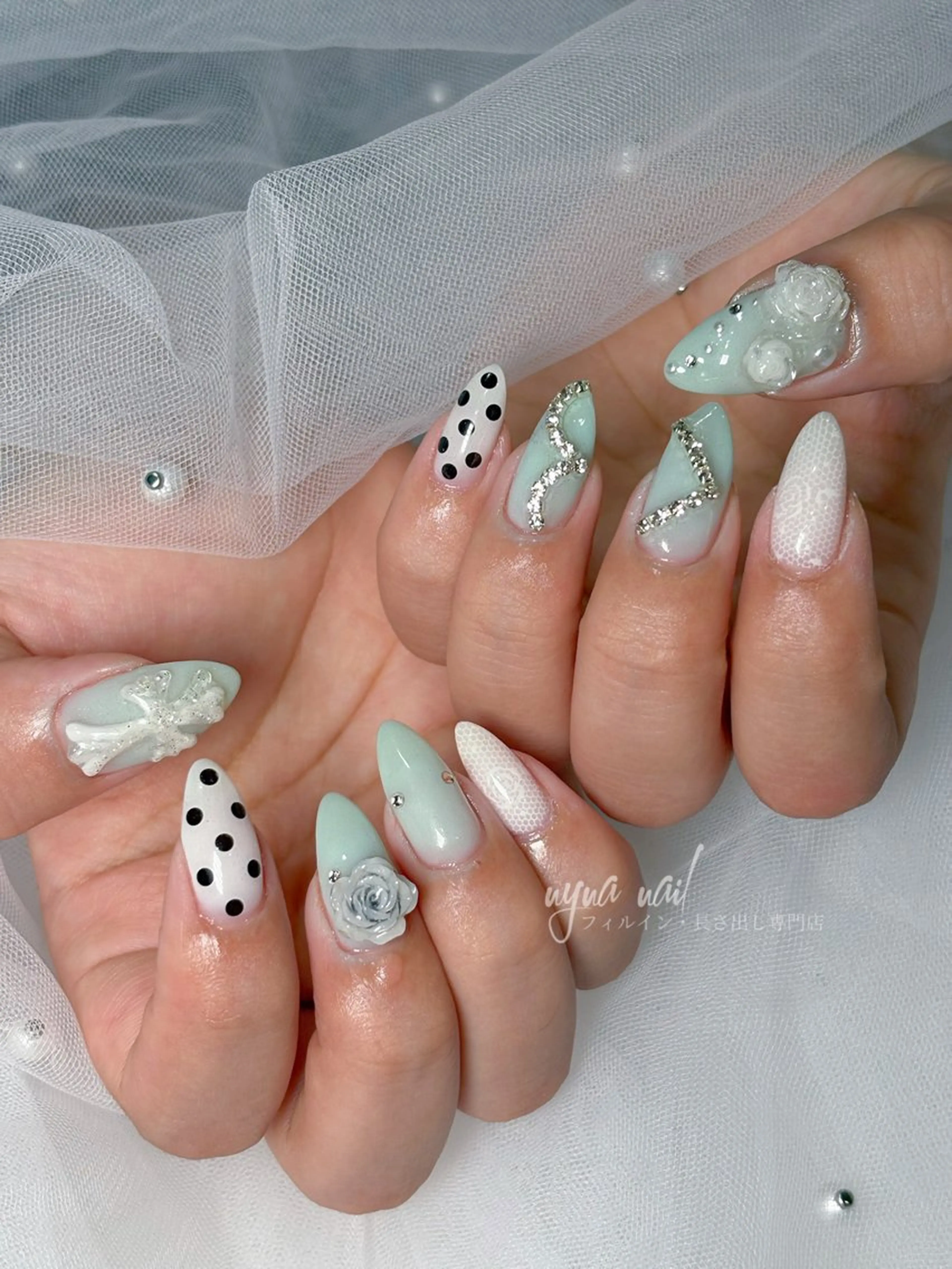 ネイル ハンドネイル Y U K Iのネイルデザイン