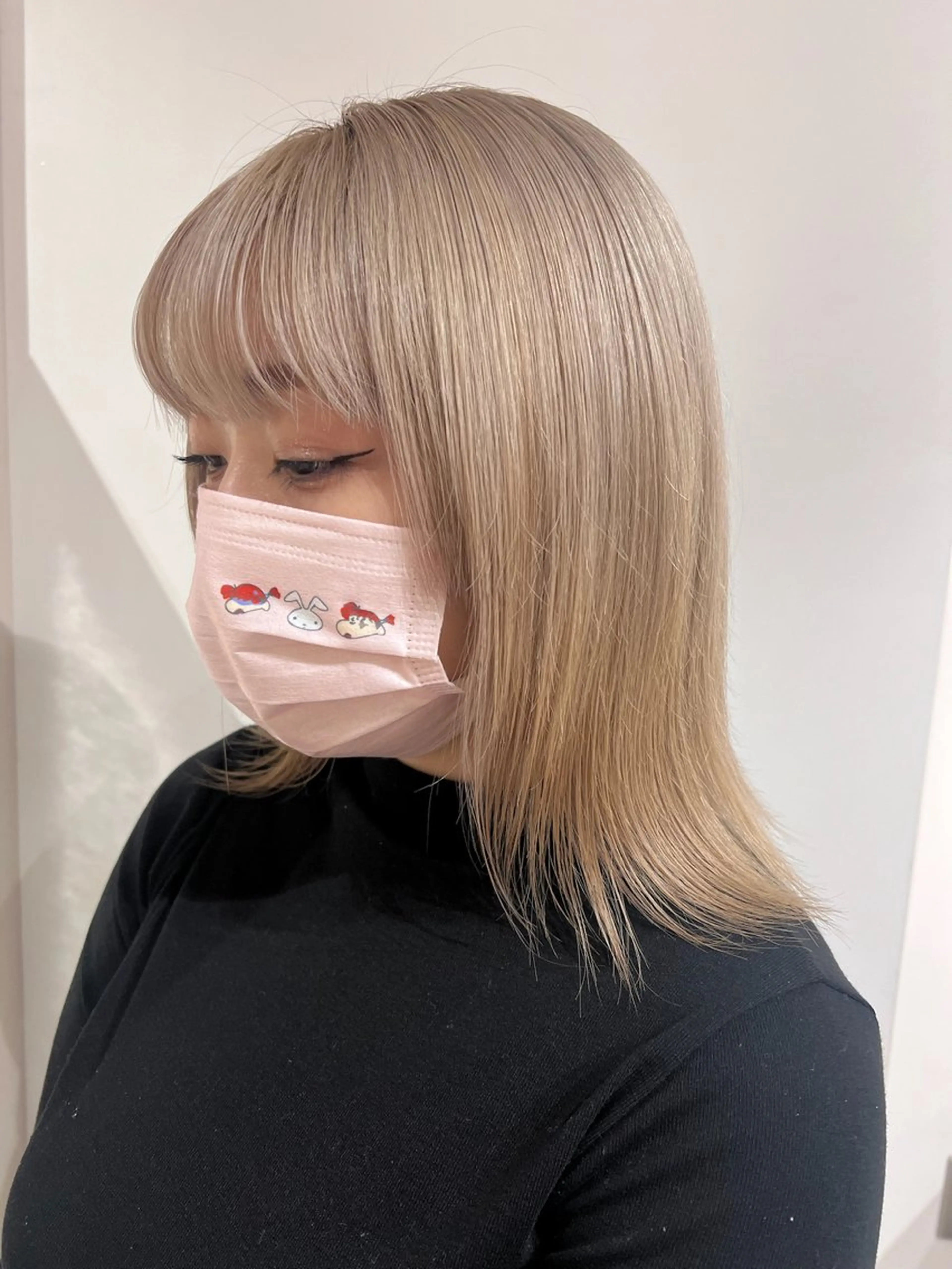 カラー ヘアカラー 瀬戸 杏珠のヘアスタイル