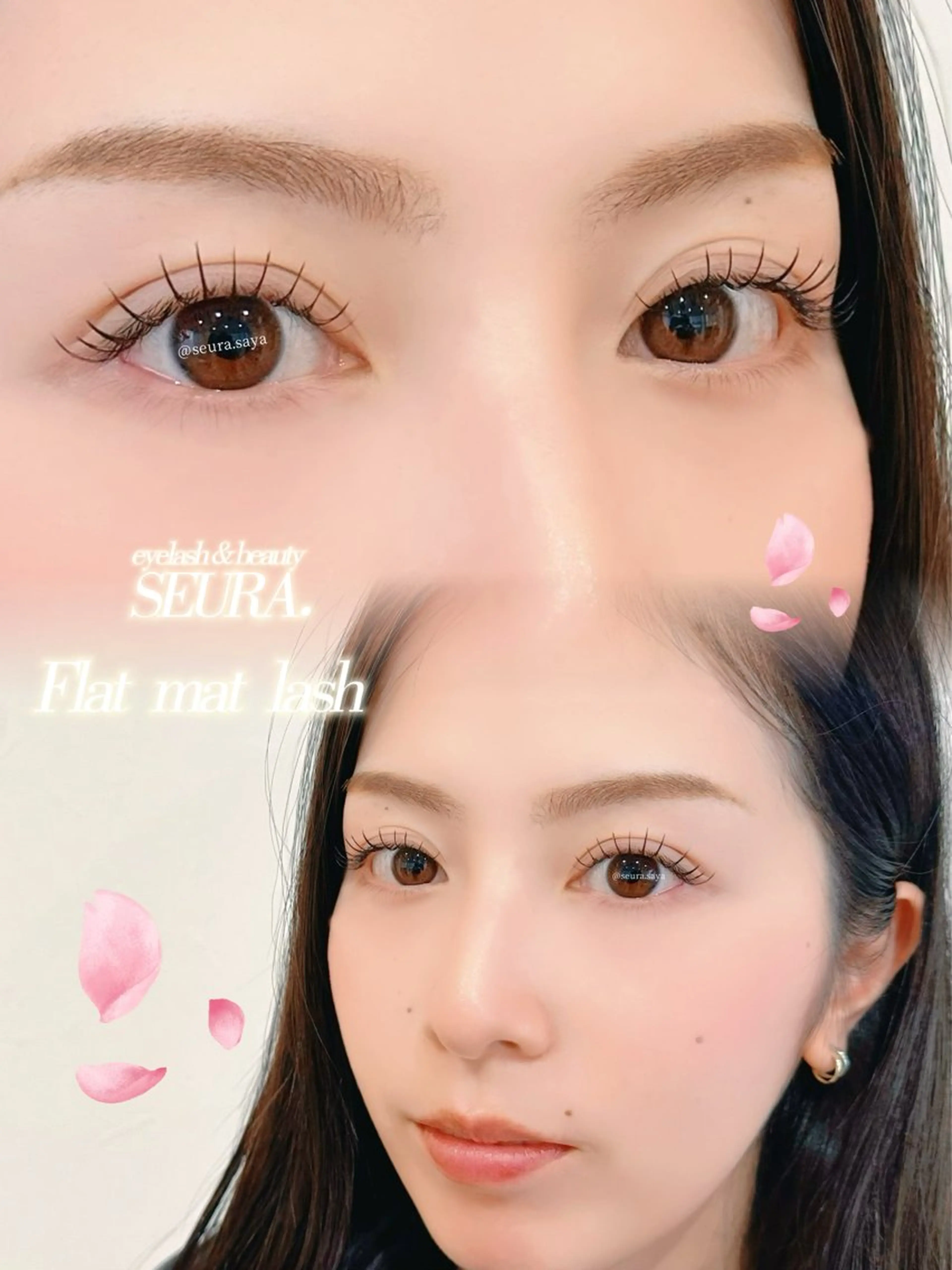 マツエク・マツパ マツエク SEURA. saya /JR尼崎のマツエク・マツパデザイン