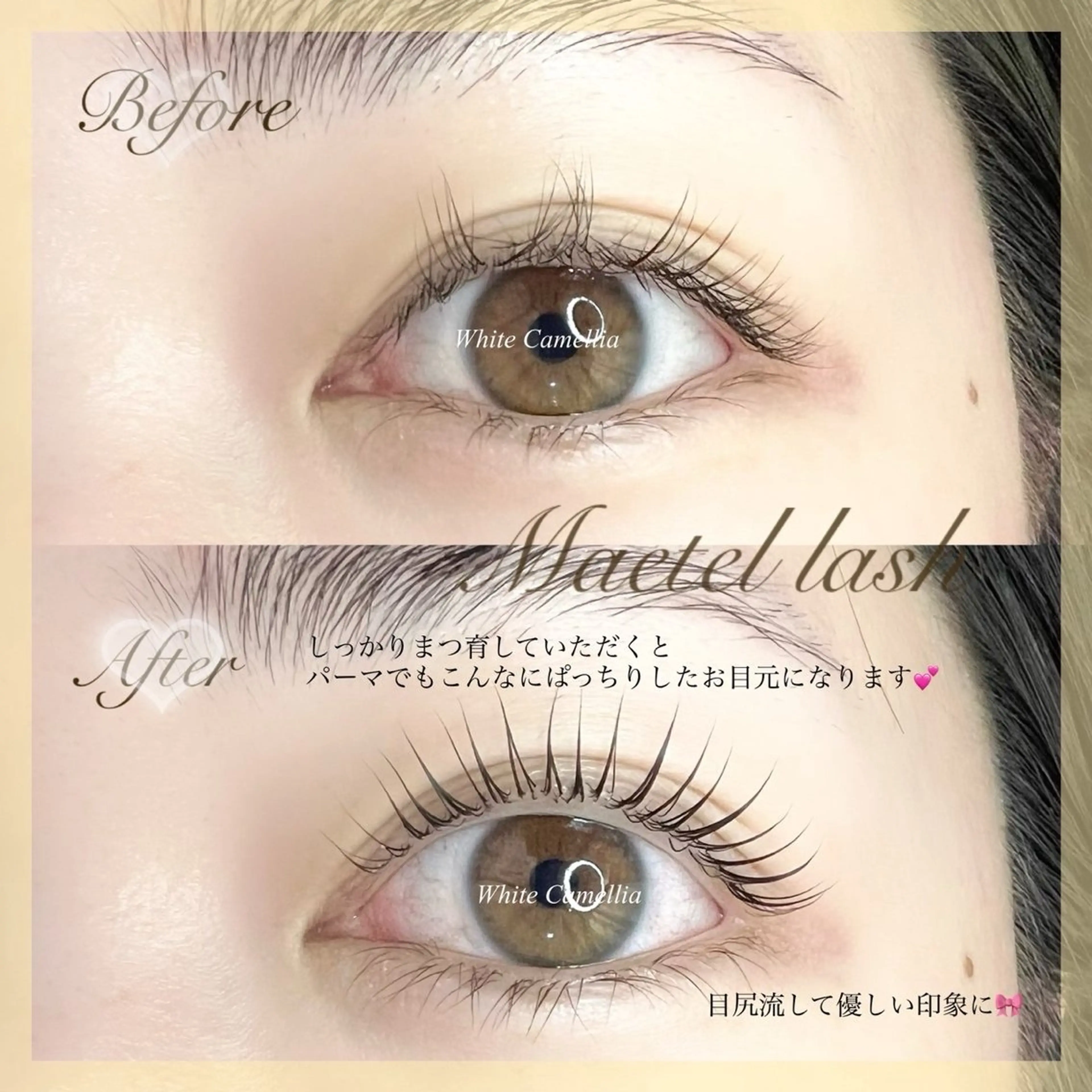 マツエク・マツパ 韓国風束感まつ毛 🫧Sachieのマツエク・マツパデザイン