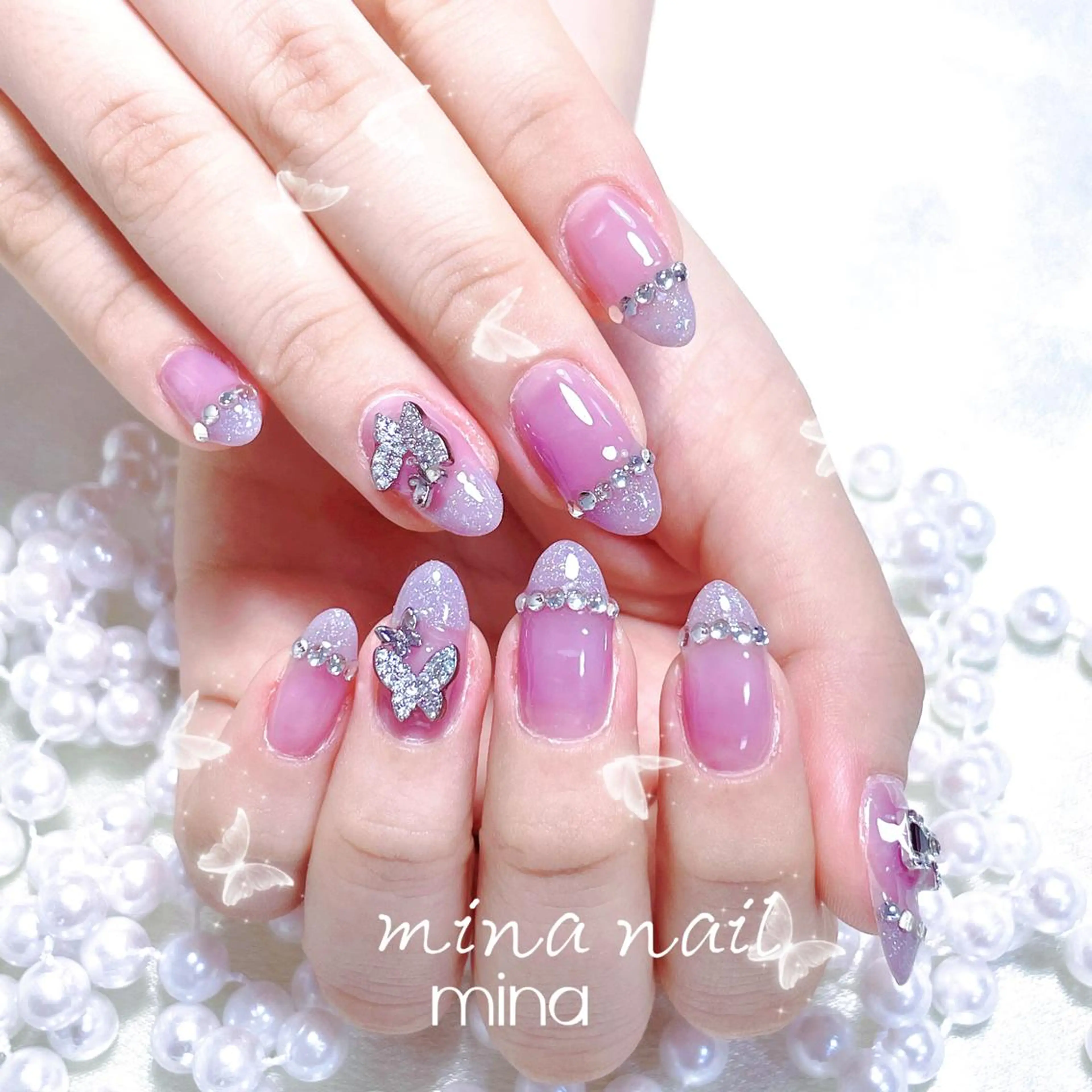 ネイル 🎀まゆ 🪽🐾のネイルデザイン