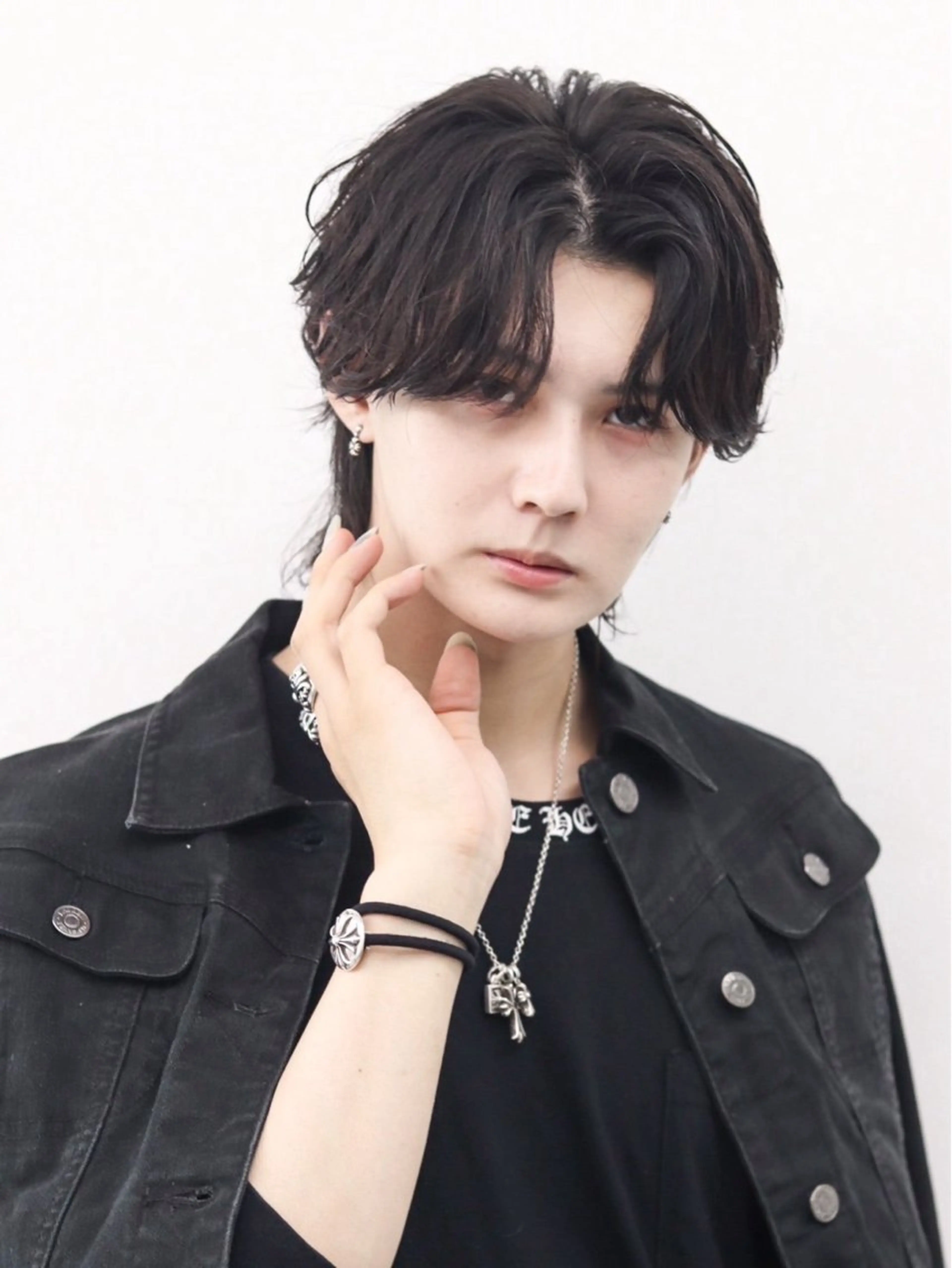 セミロング カラー パーマ ヘアアレンジ メンズ 似合わせカット メンズ特化❤️🔥 RIKU❤️🔥のヘアスタイル